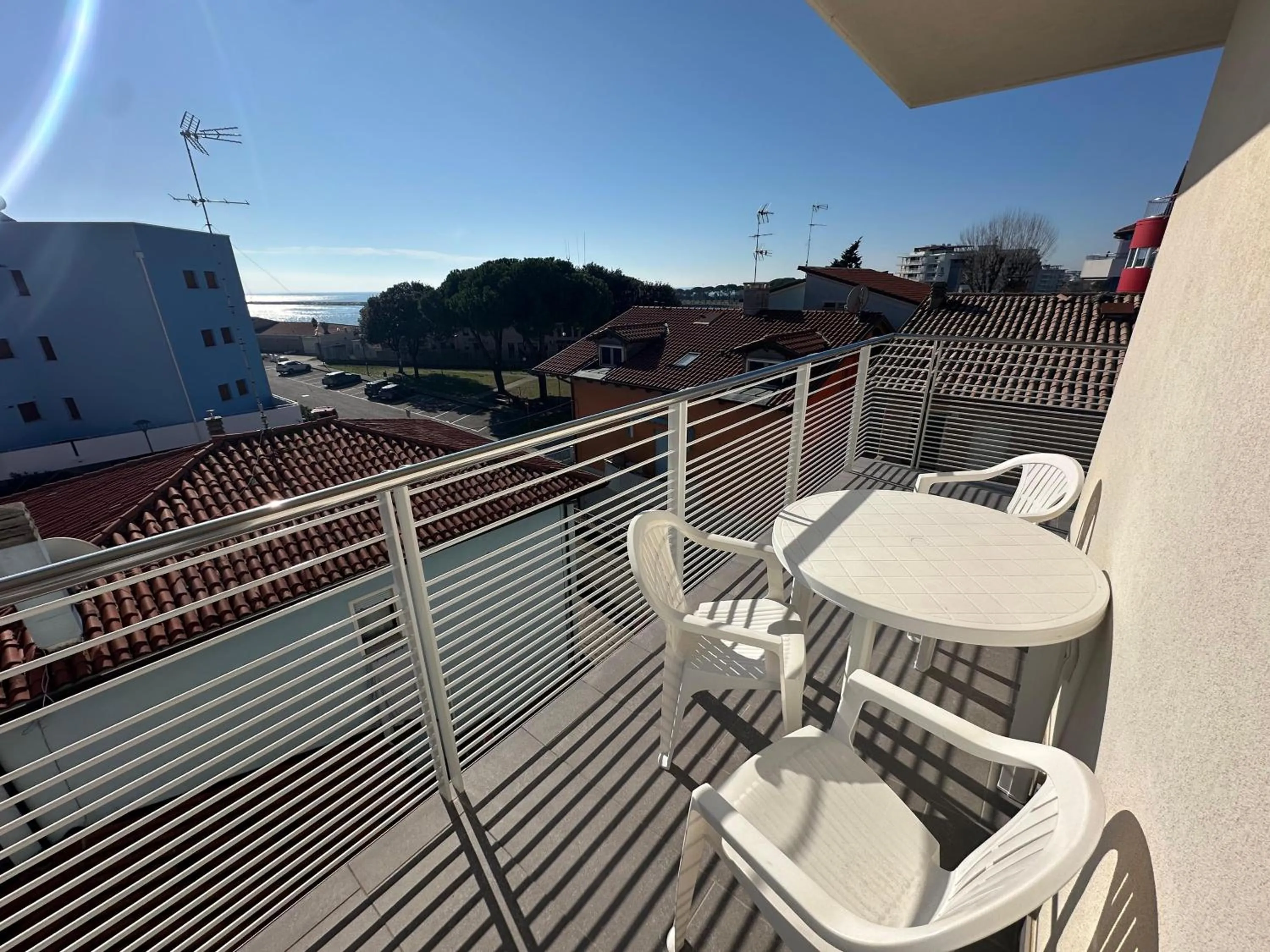 Balcony/Terrace in Residence Al Molo - Agenzia Cocal