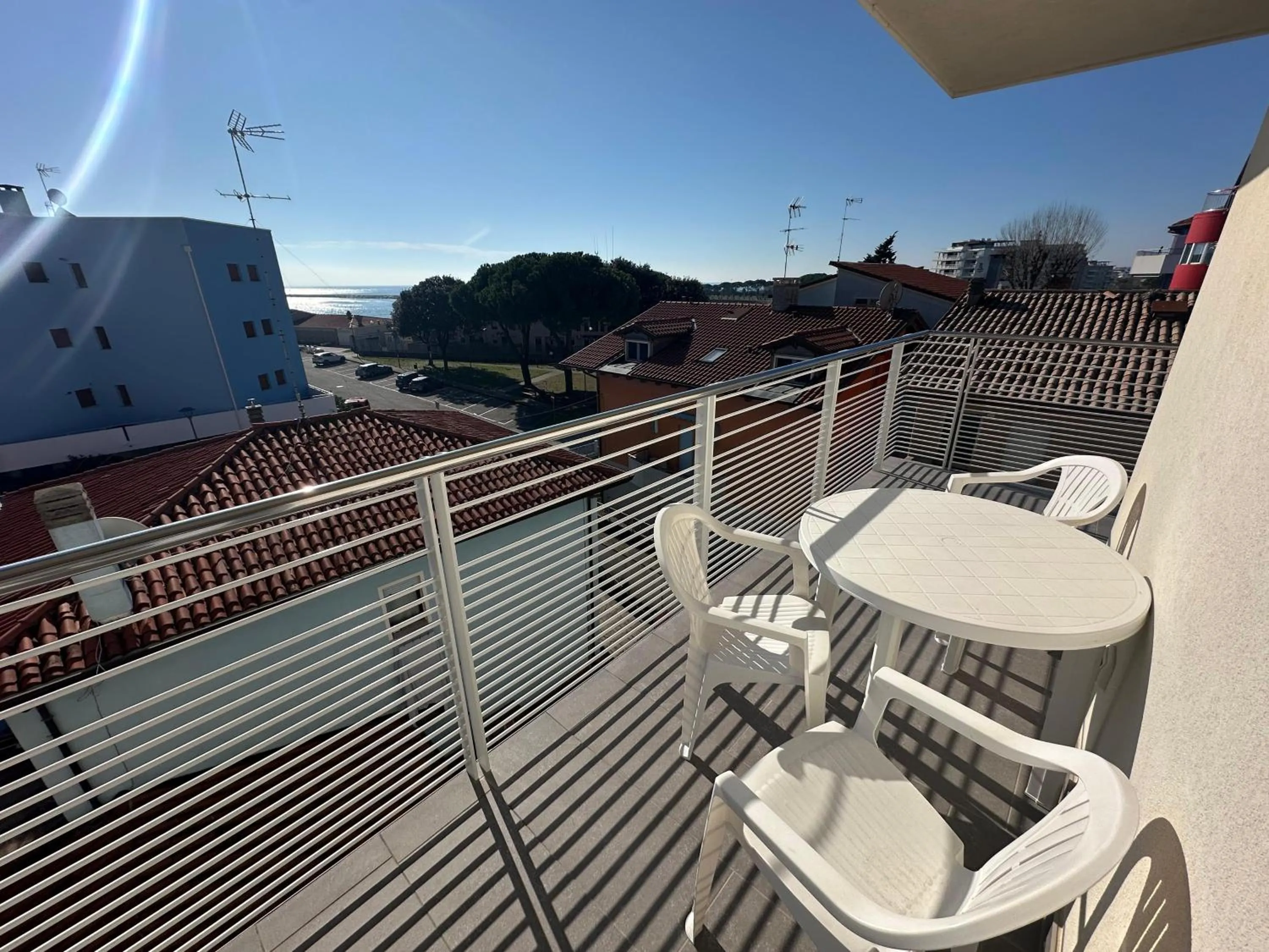 Balcony/Terrace in Residence Al Molo - Agenzia Cocal