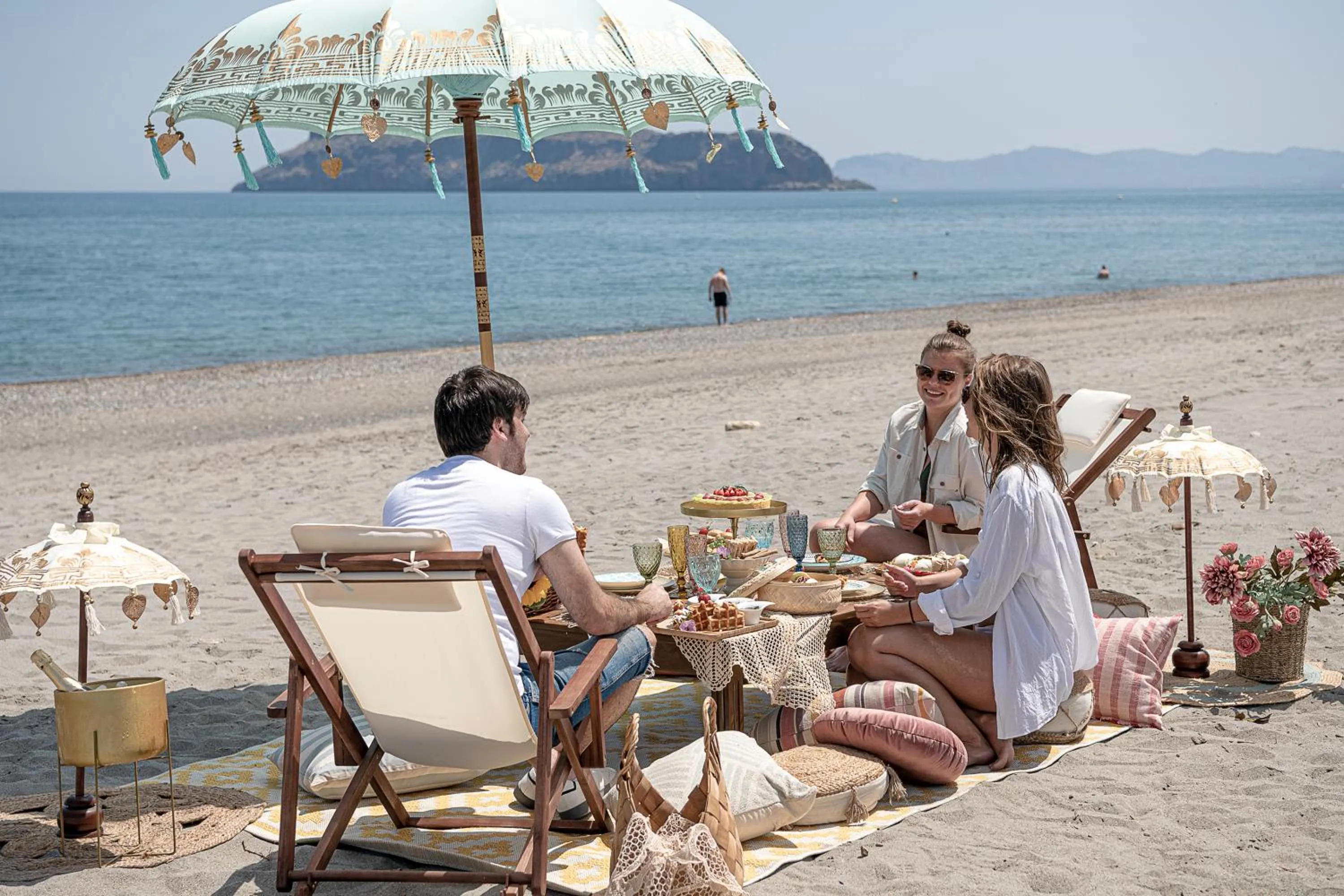 Beach in Geraniotis Hotel and Resort