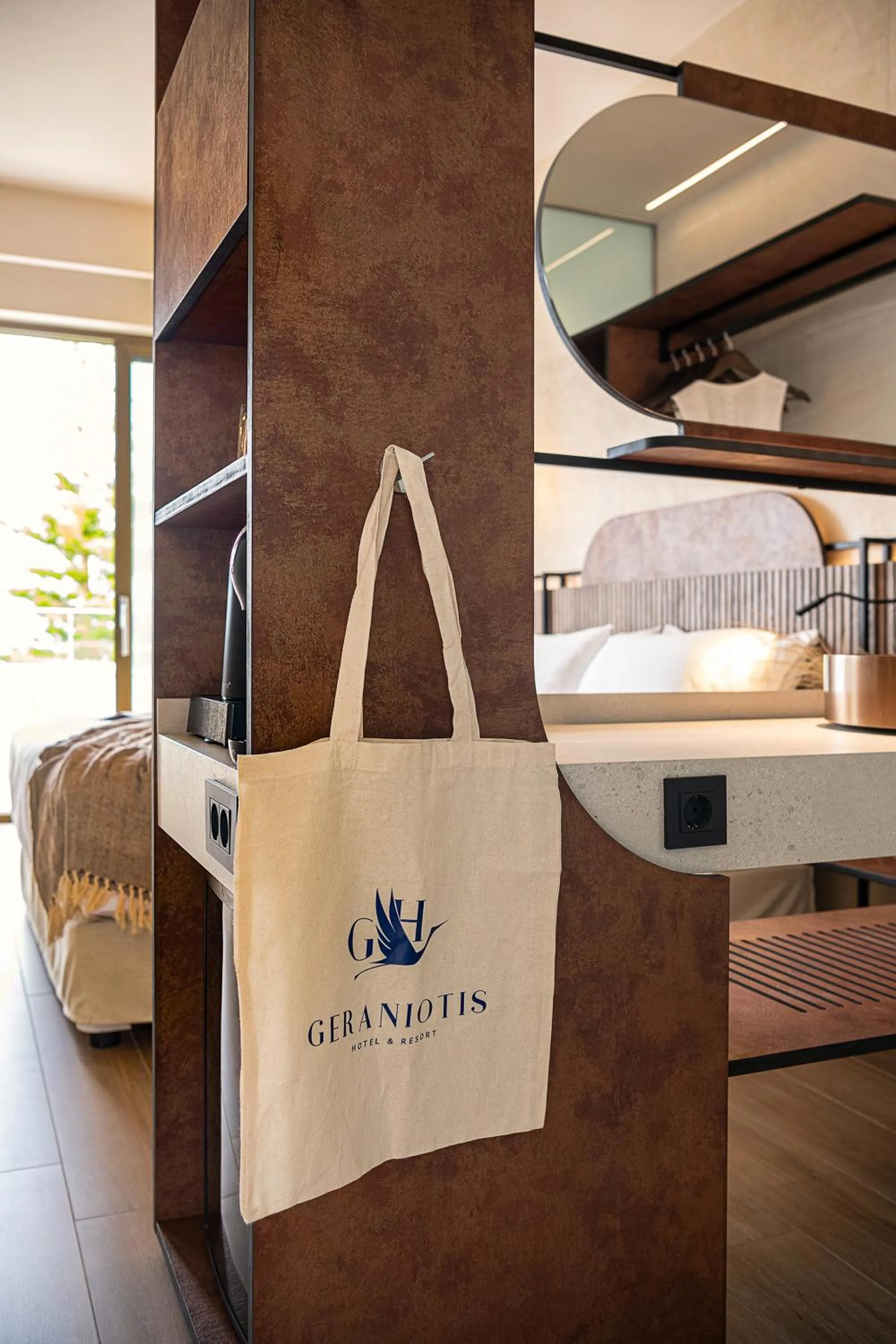 Bedroom in Geraniotis Hotel and Resort