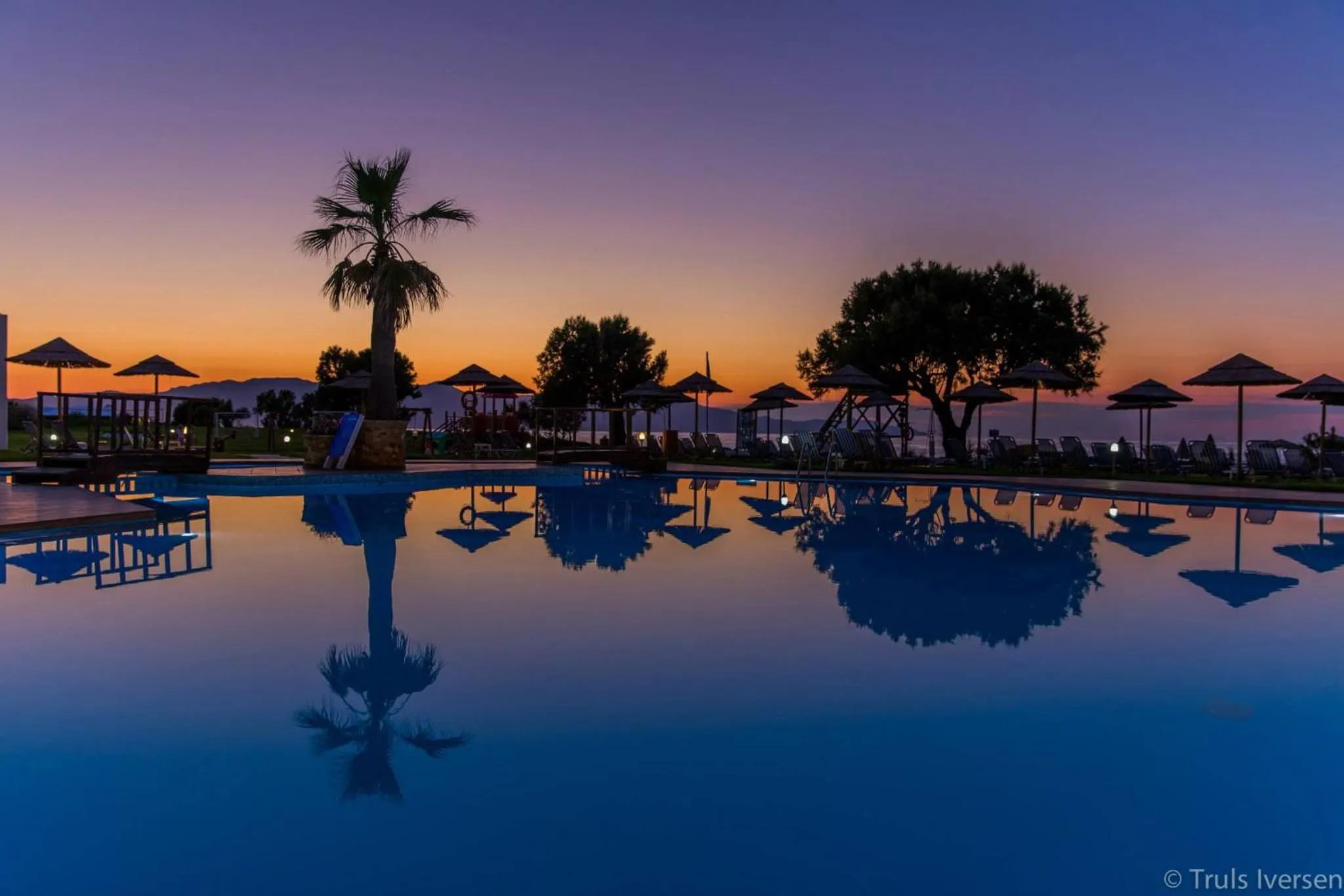 Swimming pool in Geraniotis Hotel and Resort