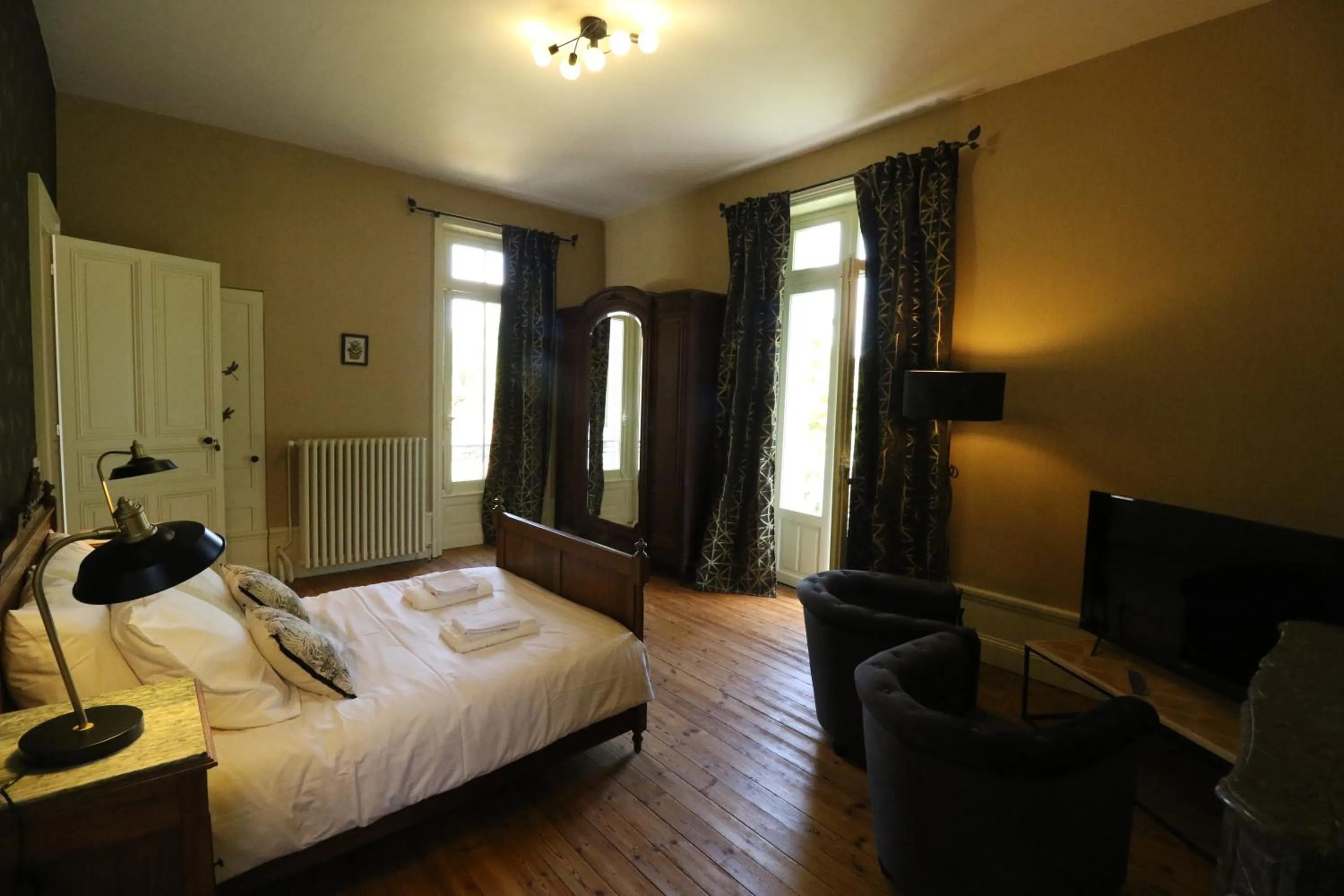 Bed in Domaine de Champ rose