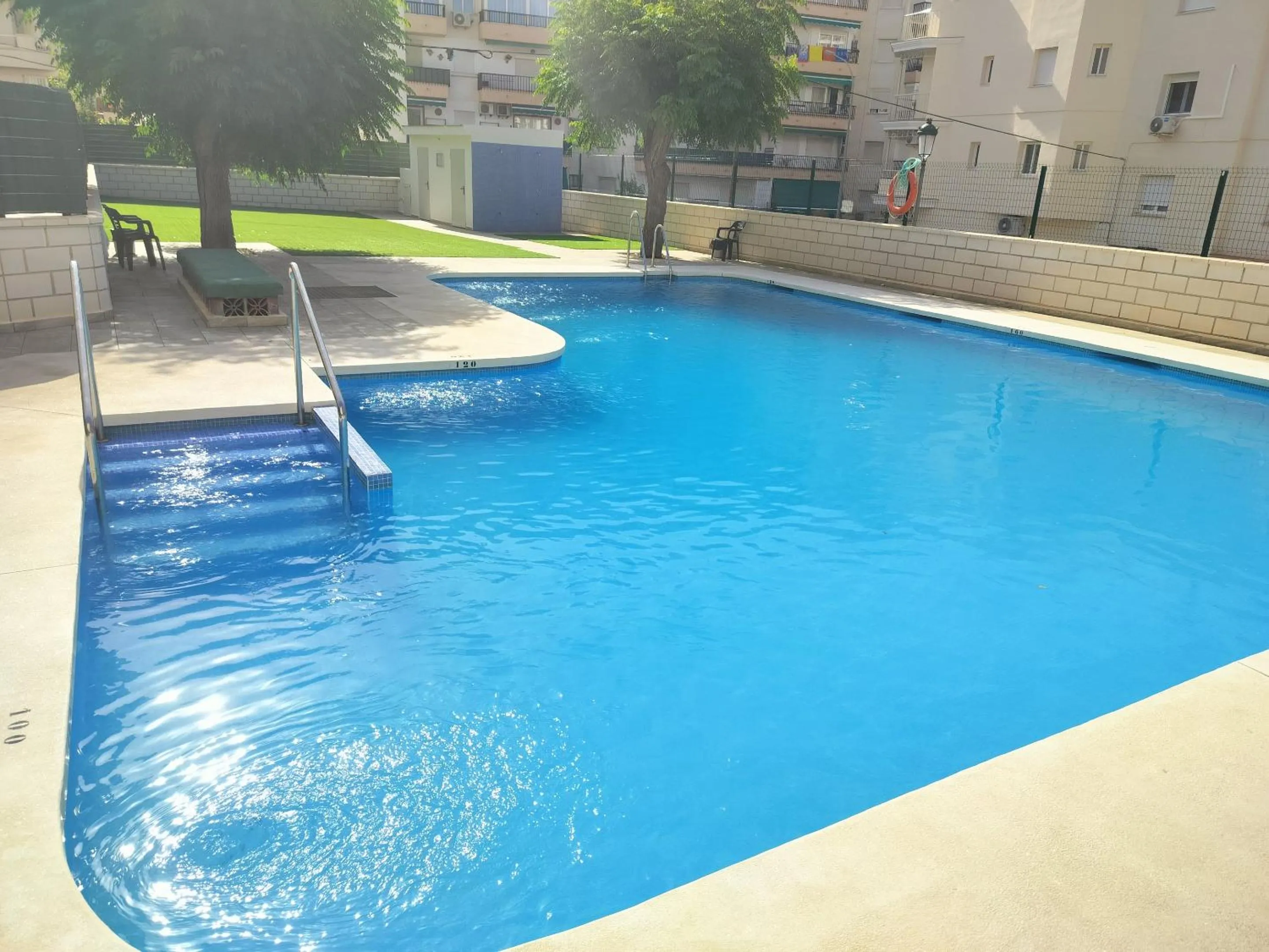 Pool view in Wonder Paradisio Studio Nerja