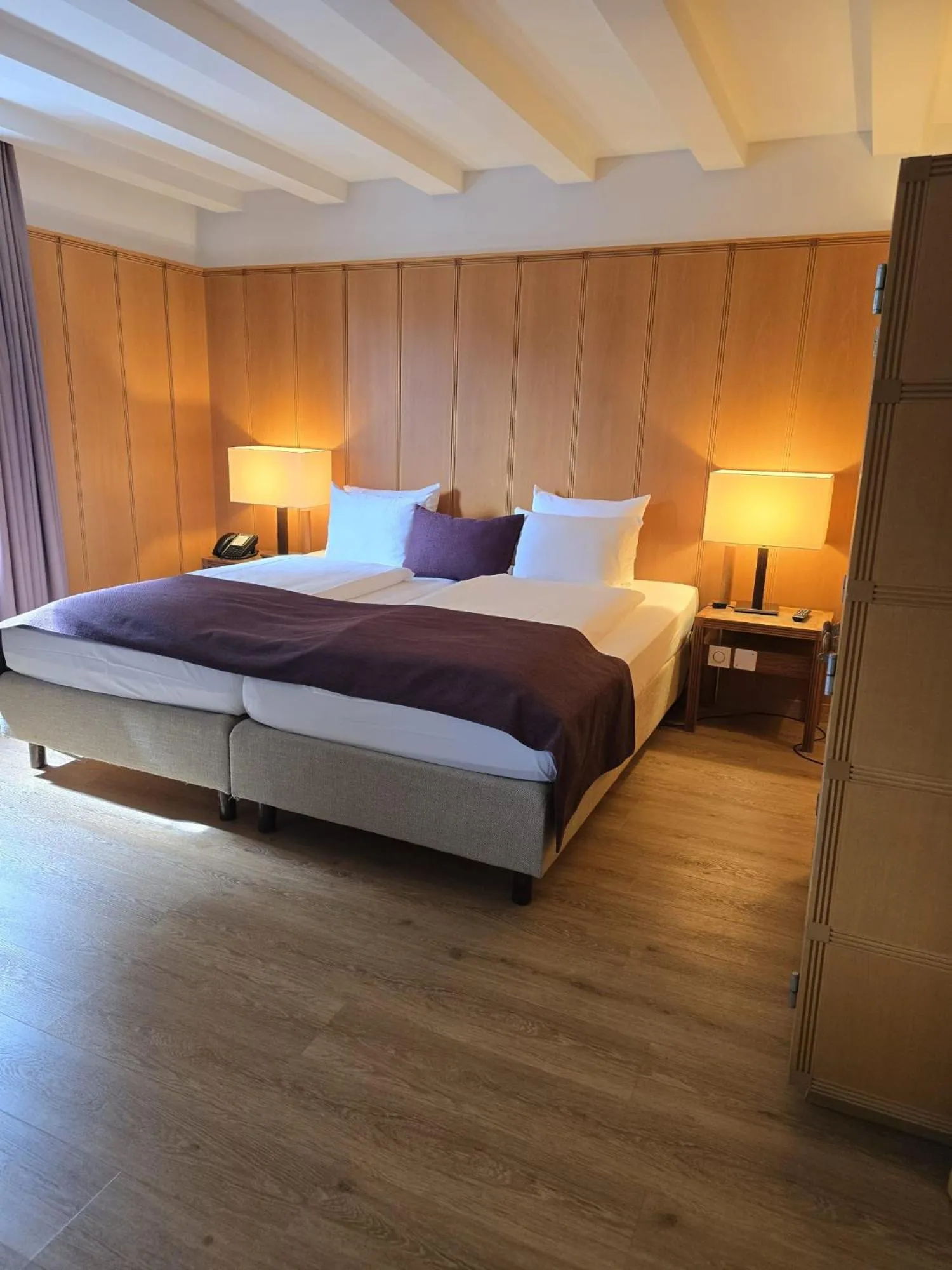 Photo of the whole room, Bed in Olympia Hotel Zurich