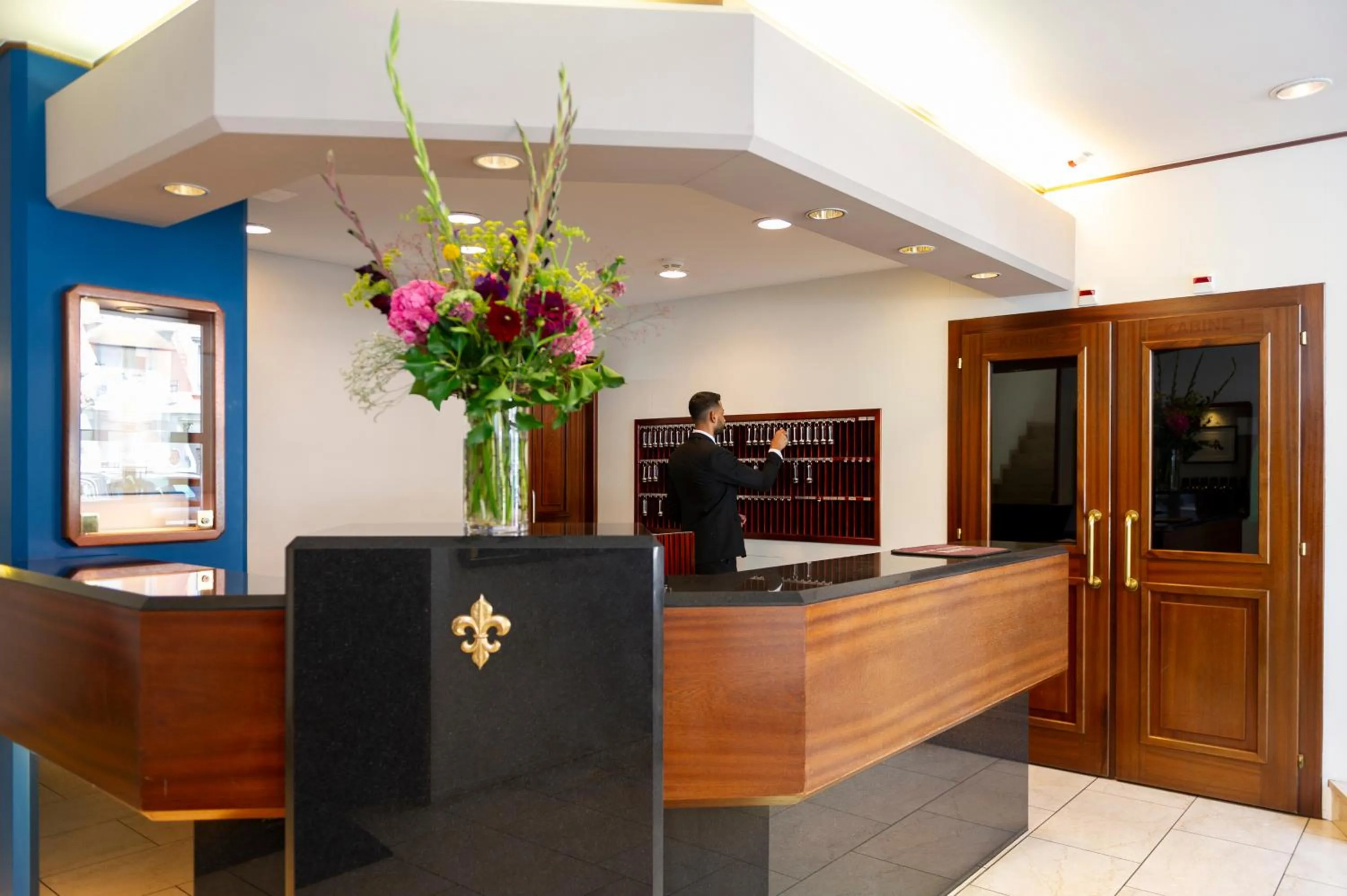 Lobby or reception in Hotel Stoller