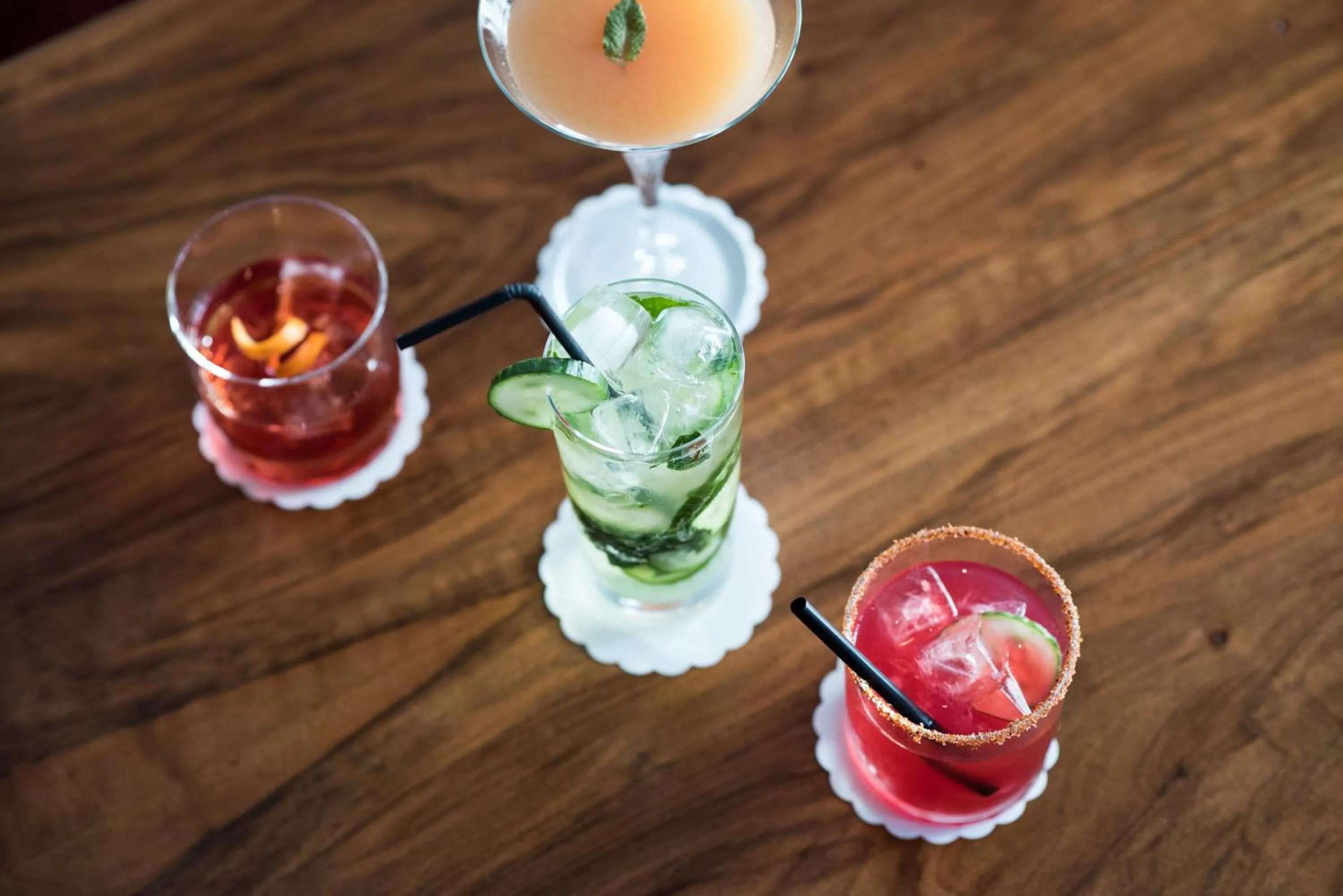 Alcoholic drinks in Hotel Stoller