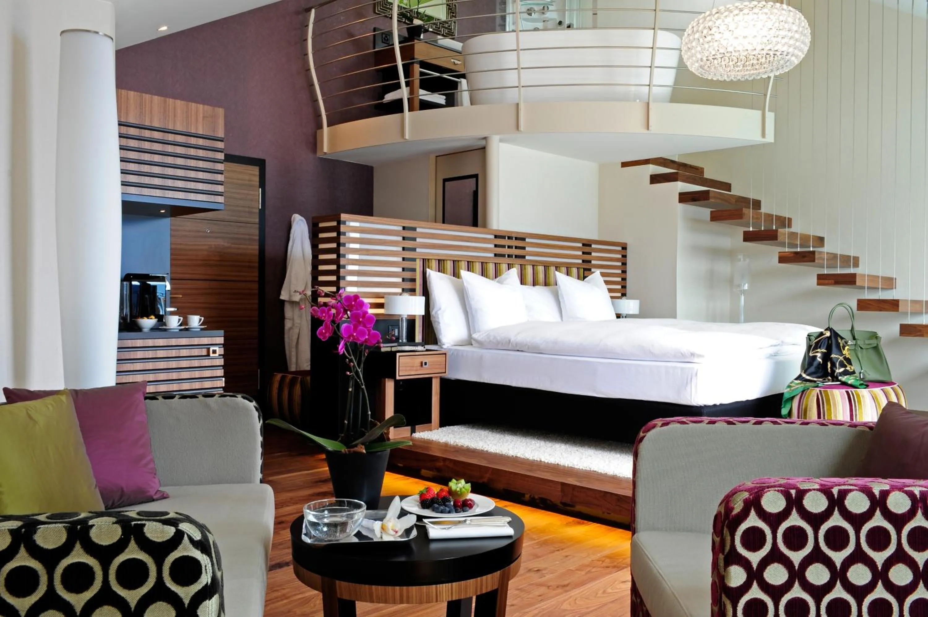 Bedroom in Art Deco Hotel Montana