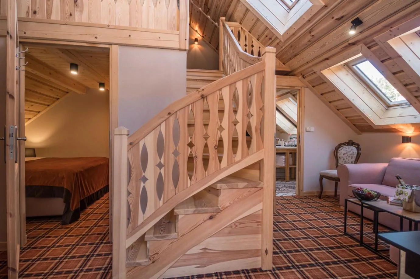 Living room, Bed in Stella doro