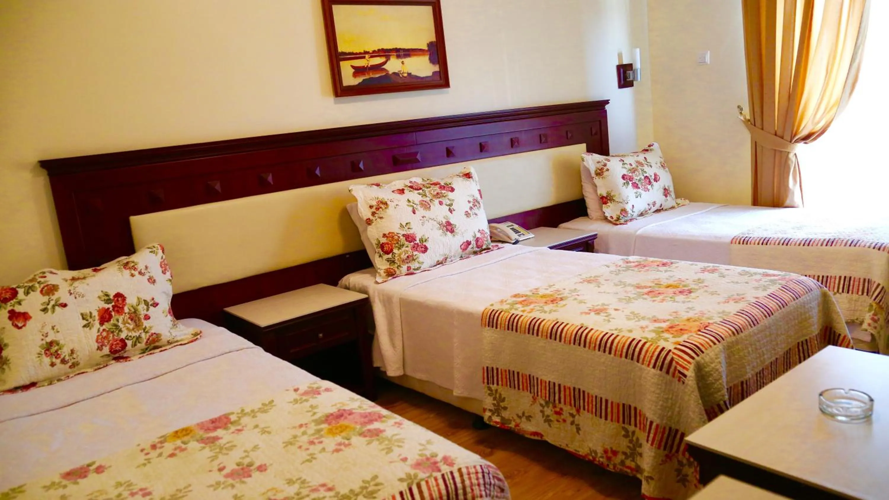 Bed in Kumburgaz Blue World Hotel