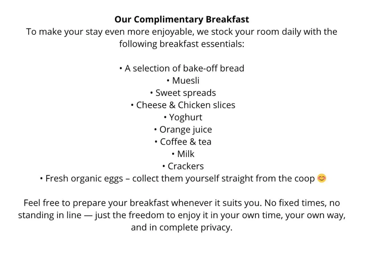 Breakfast in B&B Zunderdorp