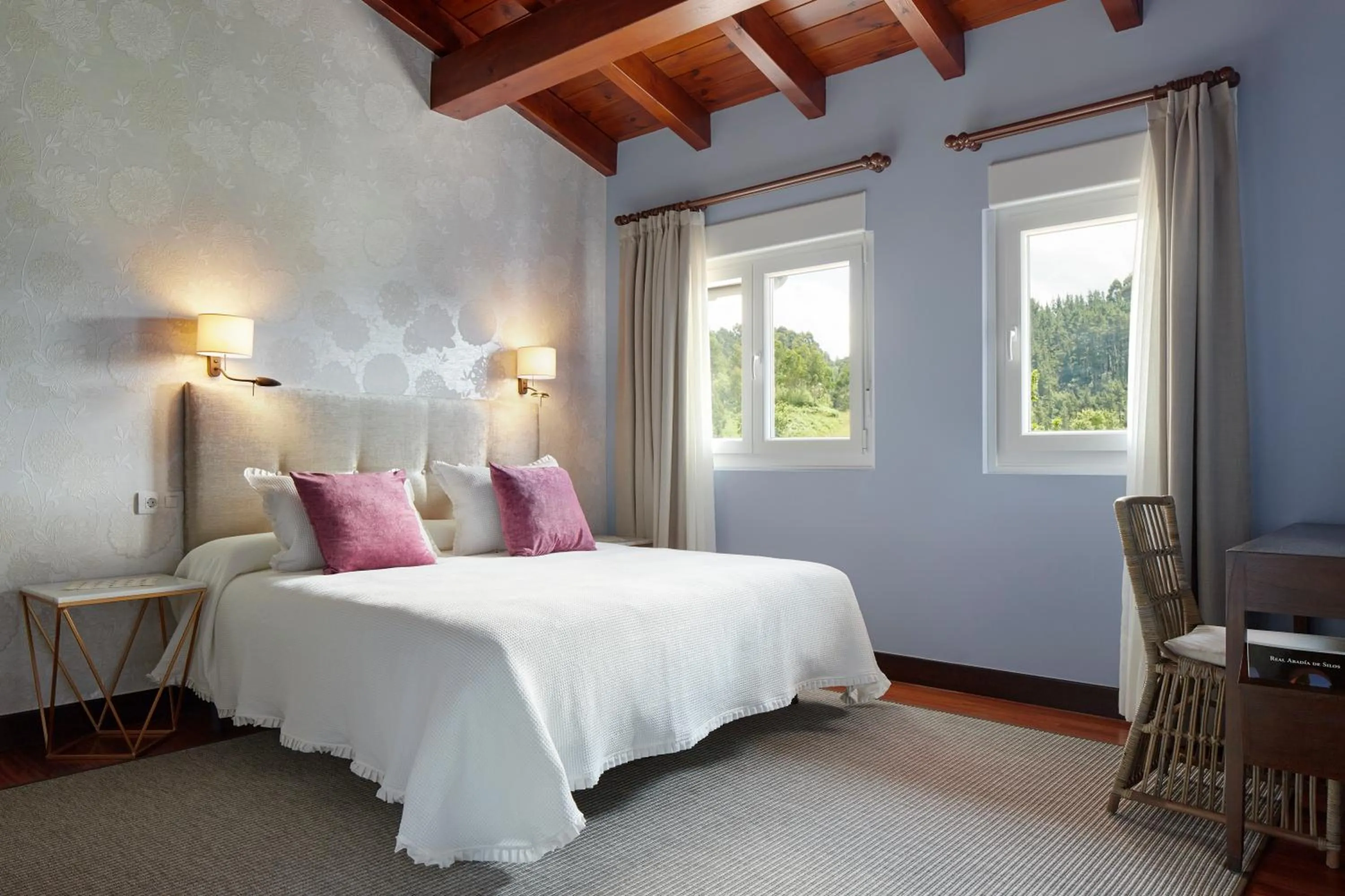 Bedroom, Bed in Hotel Txoriene - Arrieta - HBI01298