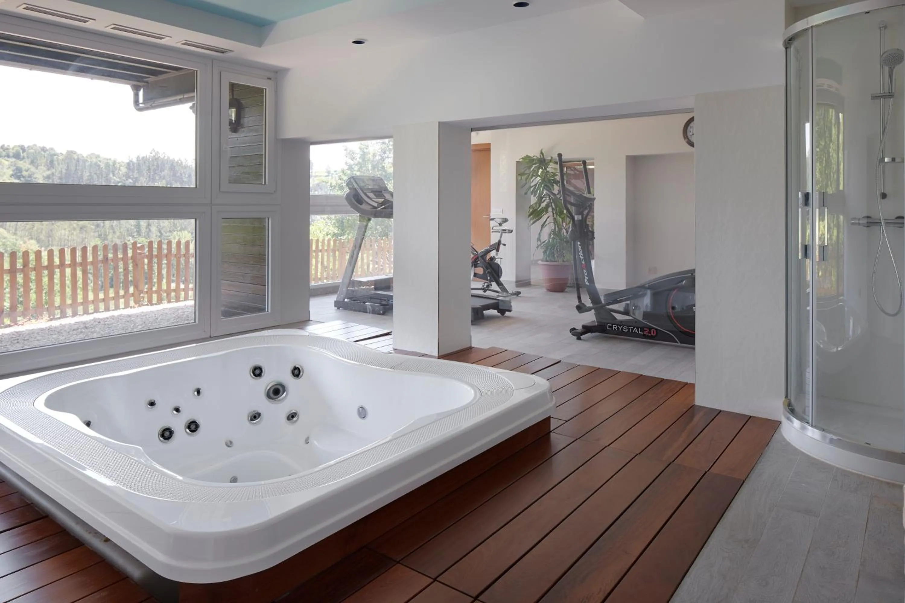 Swimming pool in Hotel Txoriene - Arrieta - HBI01298