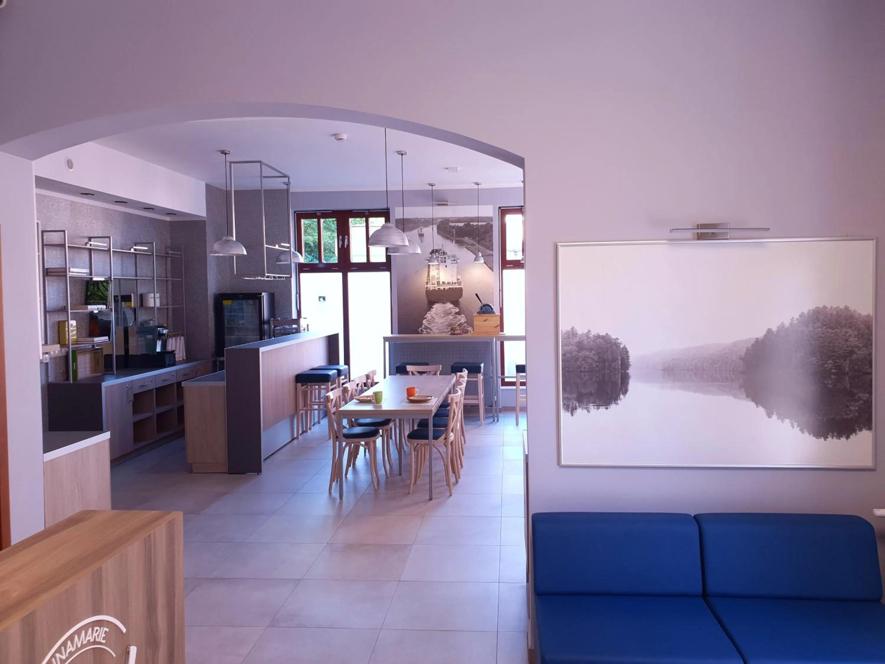 Lobby or reception in Hostel Annamarie