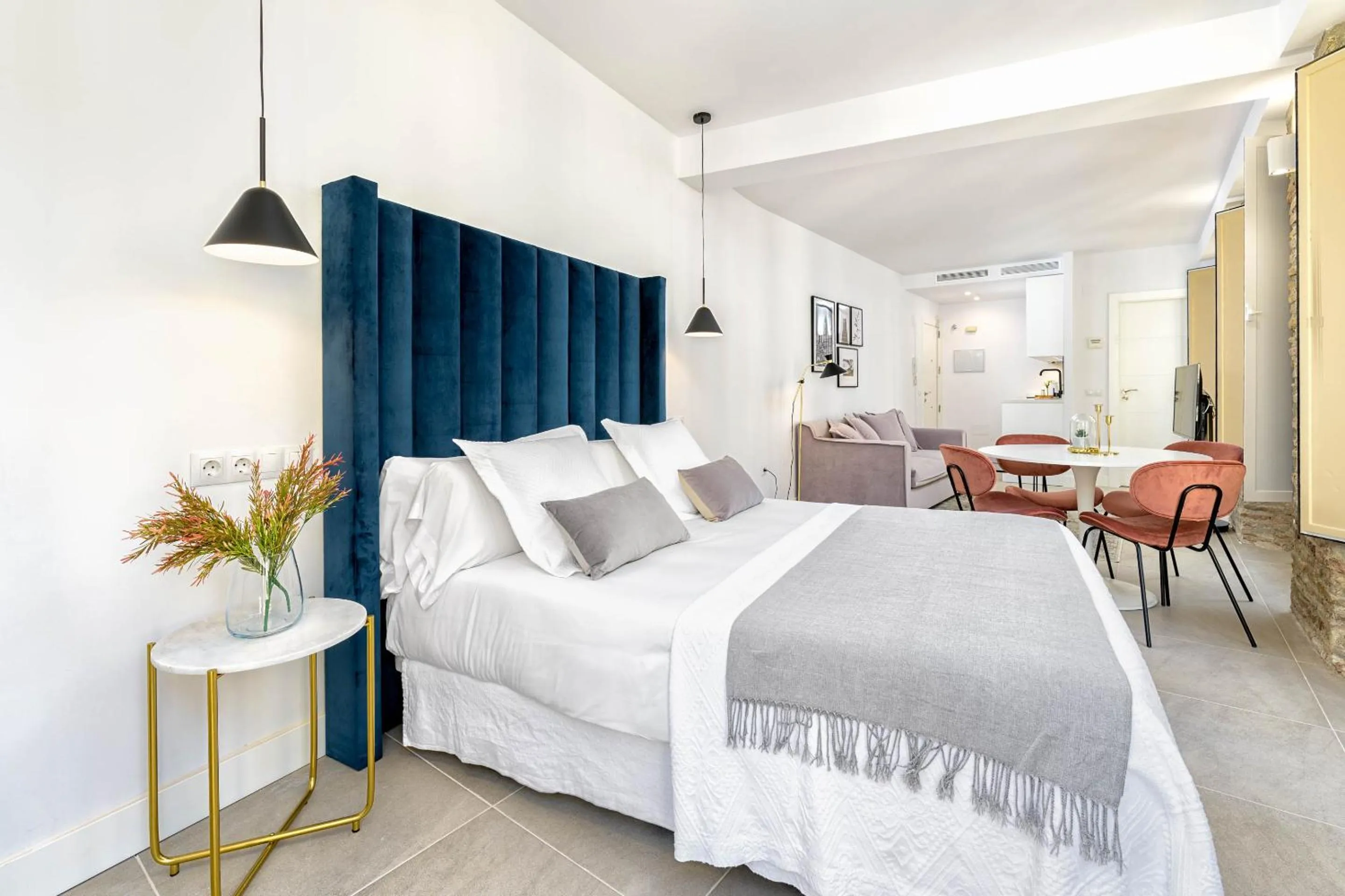 Bed in iloftmalaga San Juan