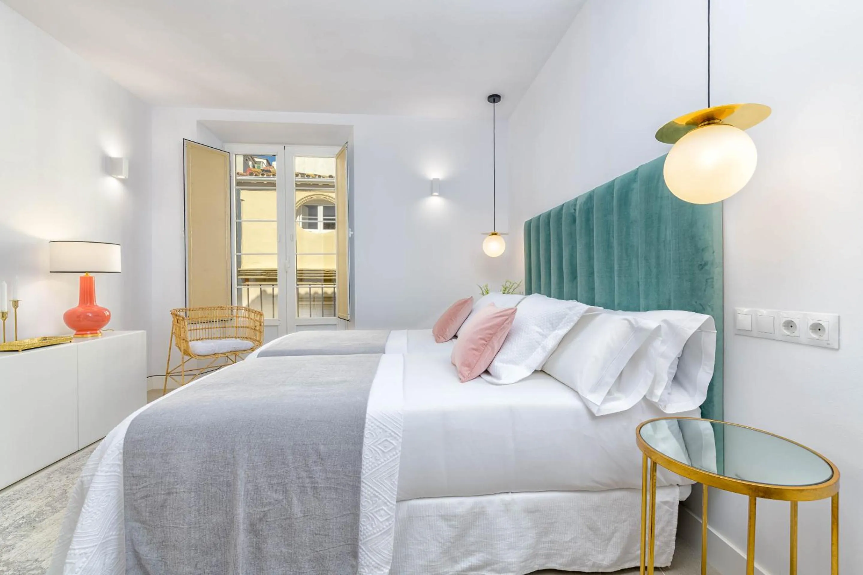 Bed in iloftmalaga San Juan