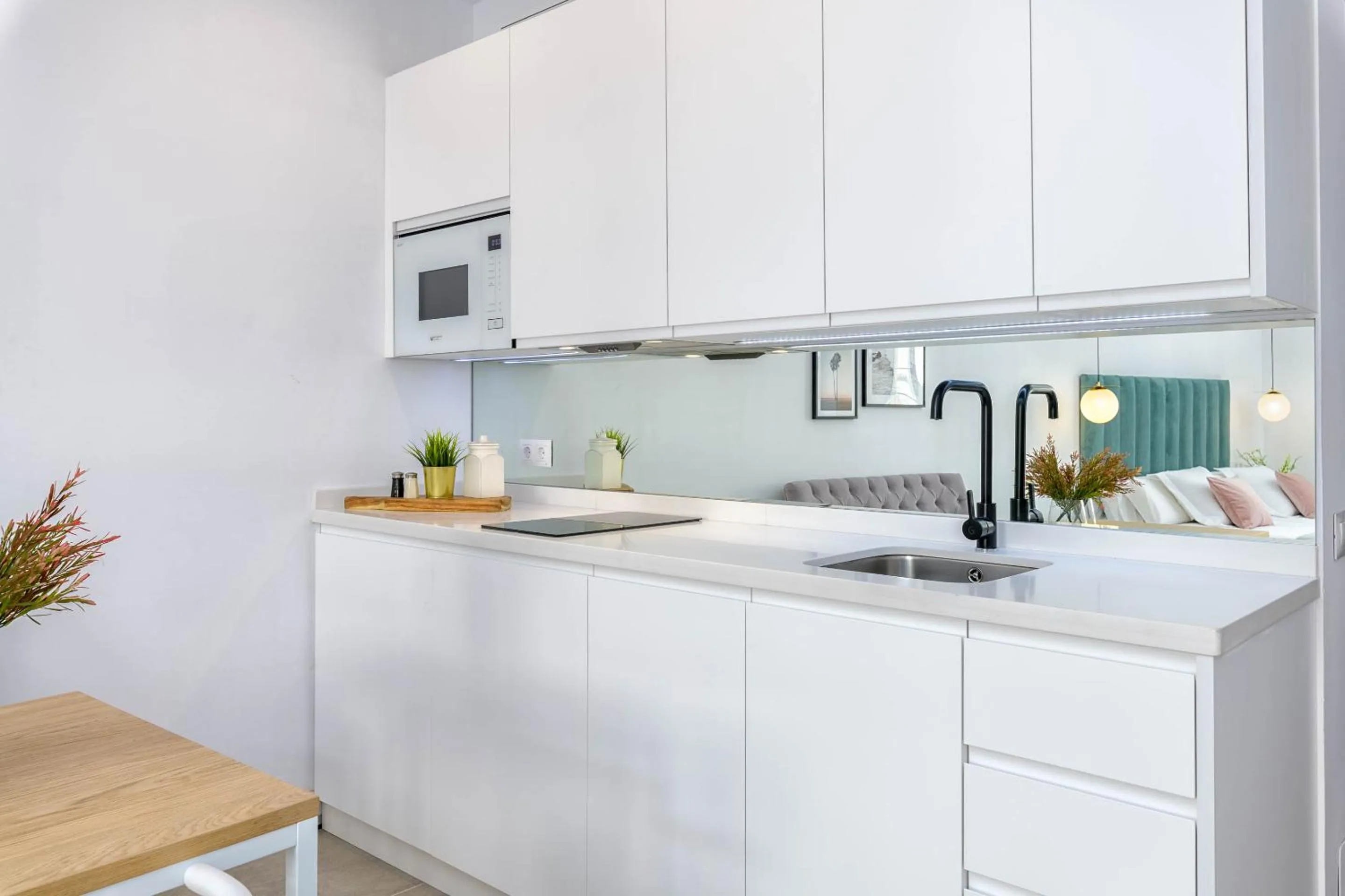 Kitchen or kitchenette in iloftmalaga San Juan