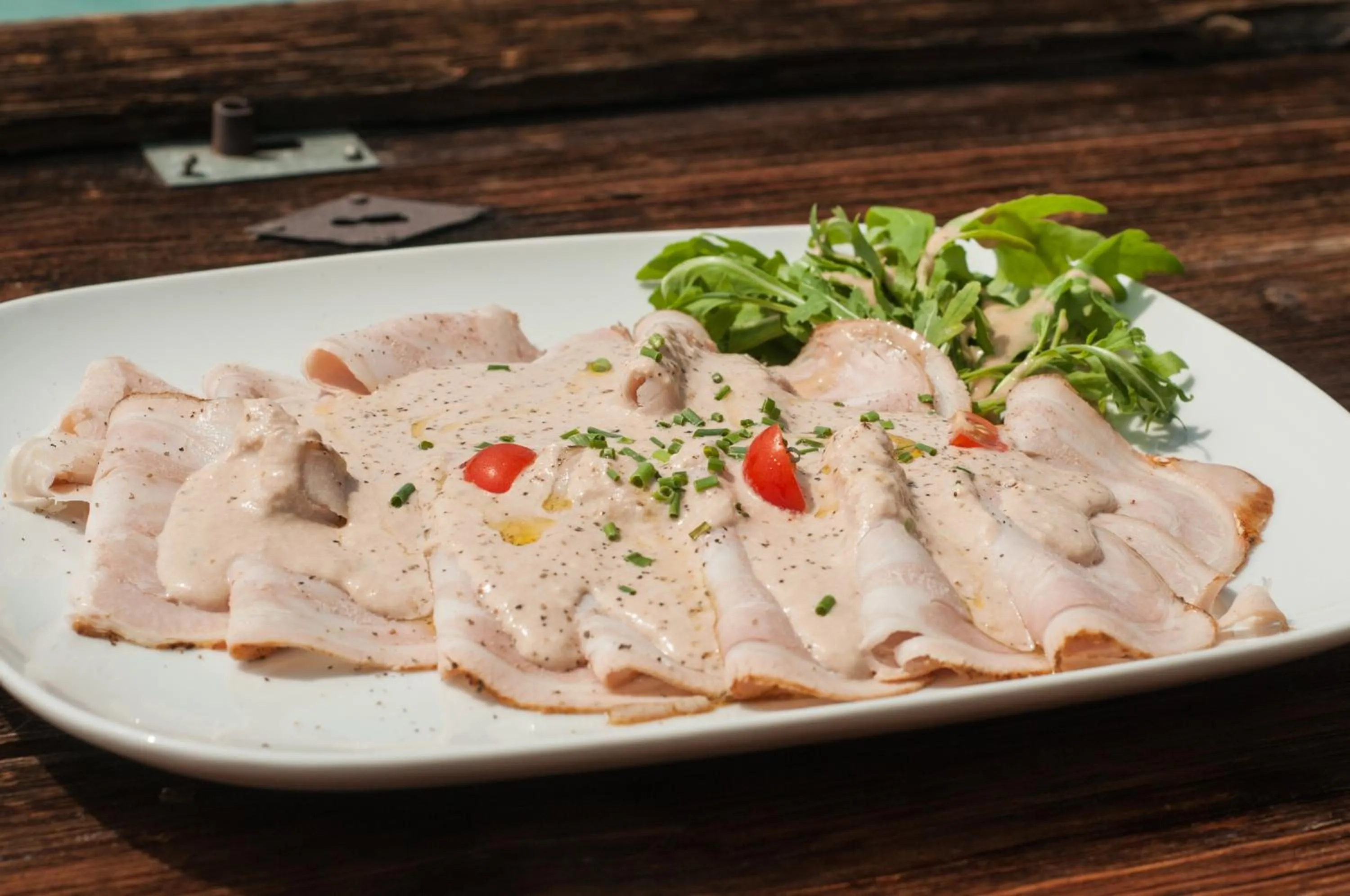 Food close-up in Hotel Brienzerburli