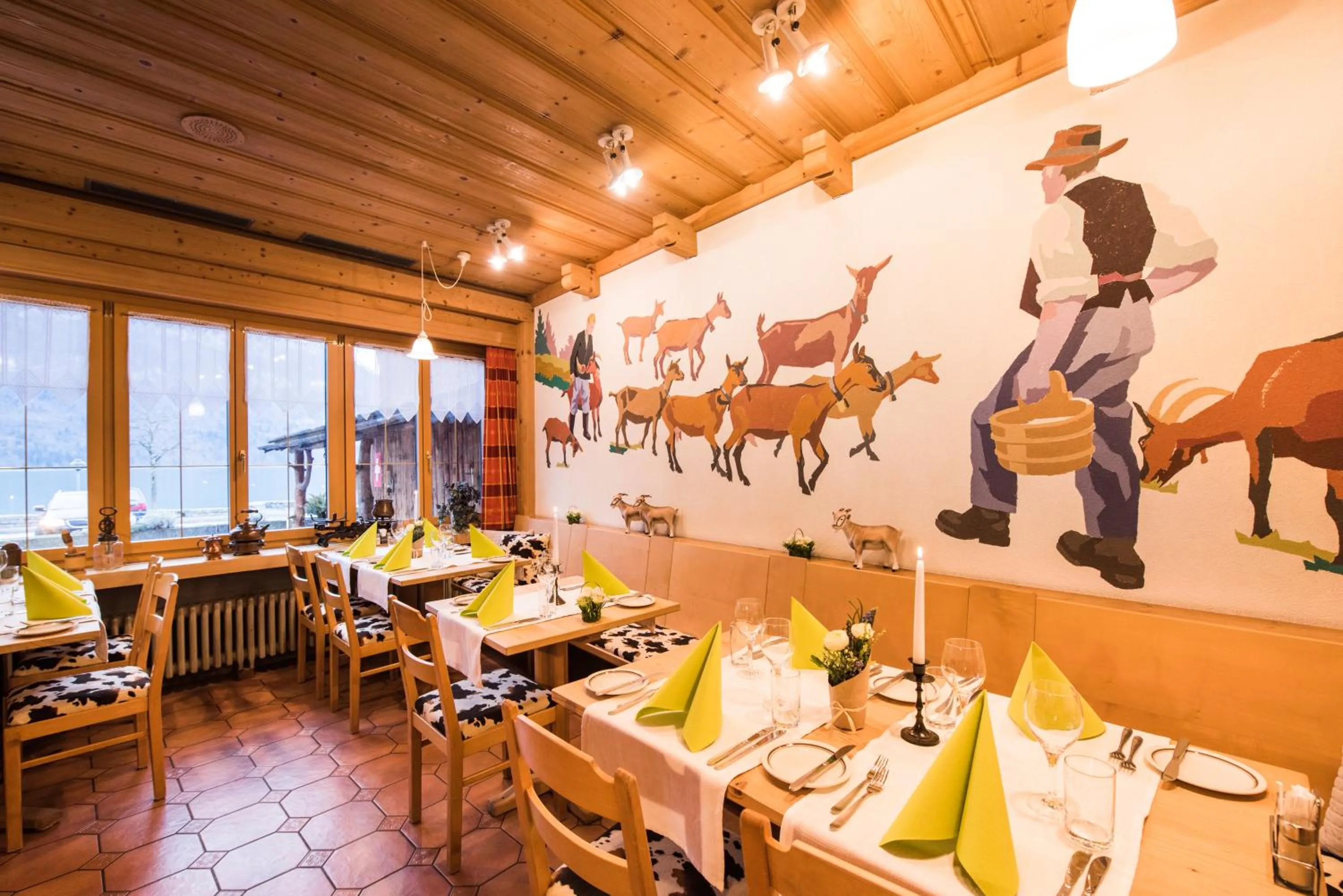 Restaurant/places to eat in Hotel Brienzerburli