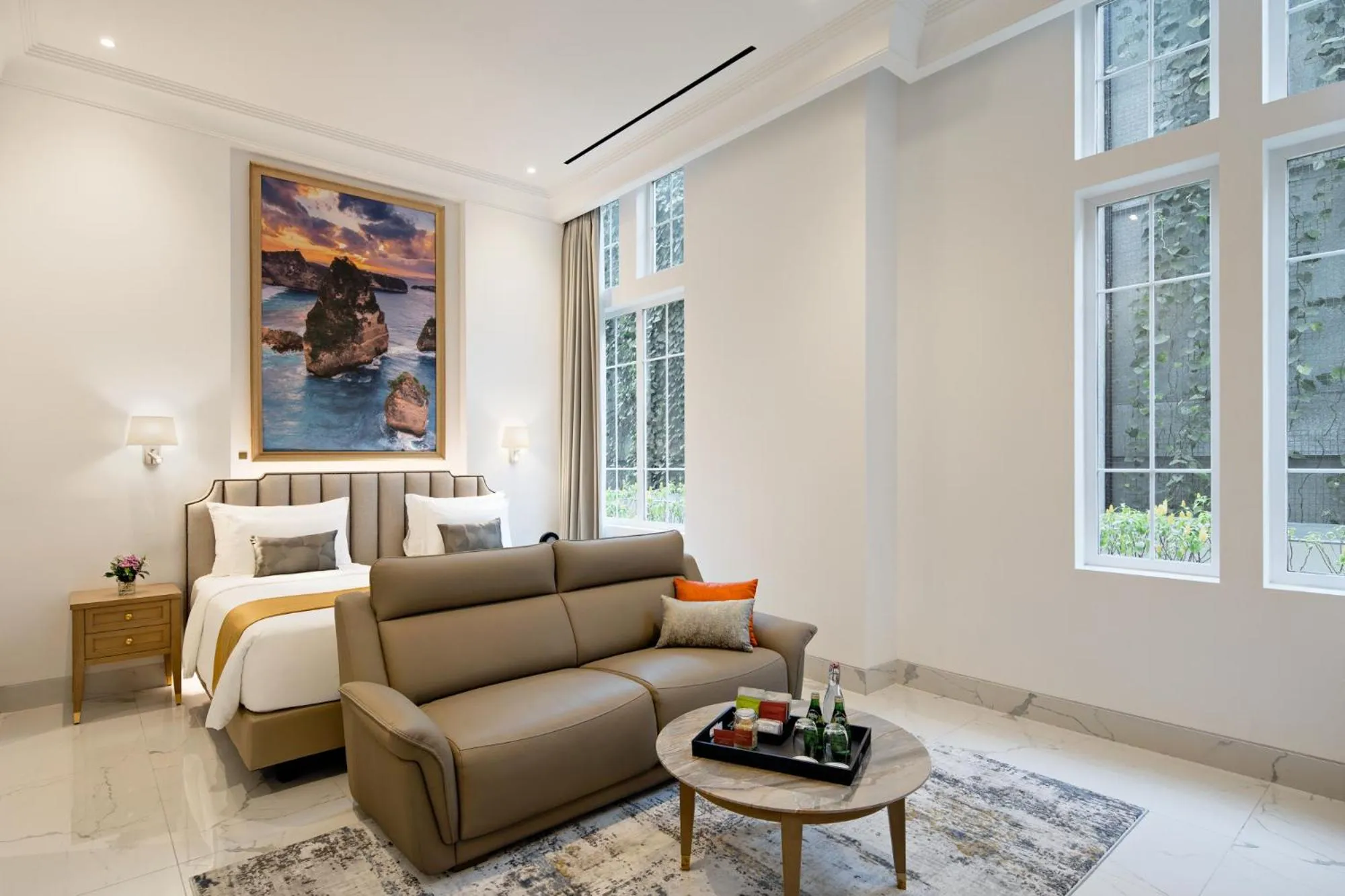 Bed in The Grand Mansion Menteng