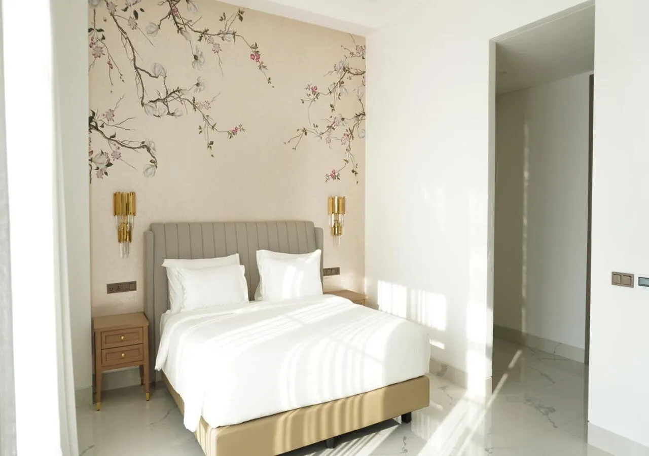 Bed in The Grand Mansion Menteng