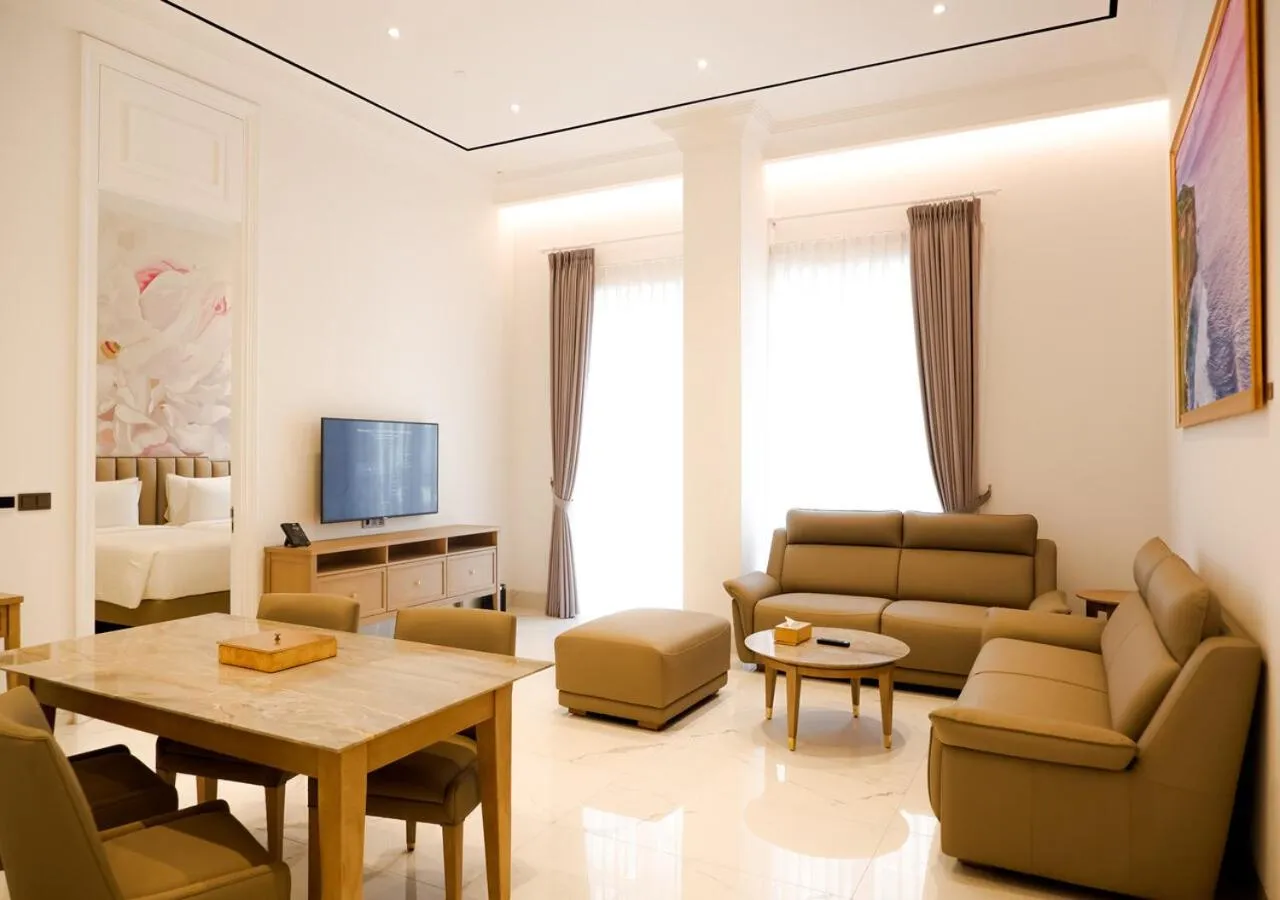 Living room in The Grand Mansion Menteng