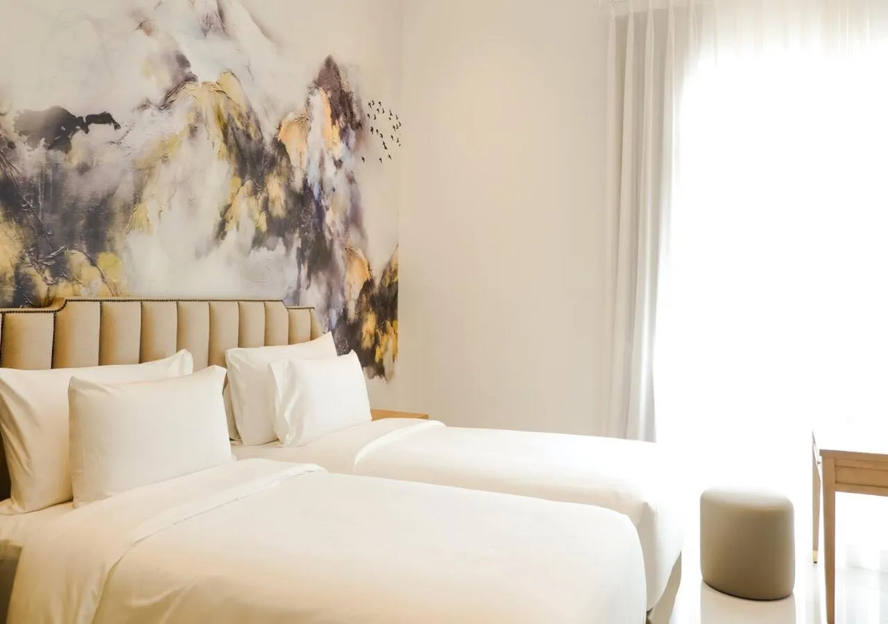 Bed in The Grand Mansion Menteng