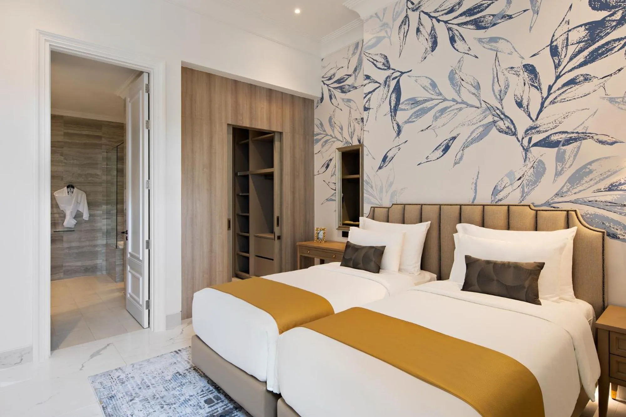 Bed in The Grand Mansion Menteng