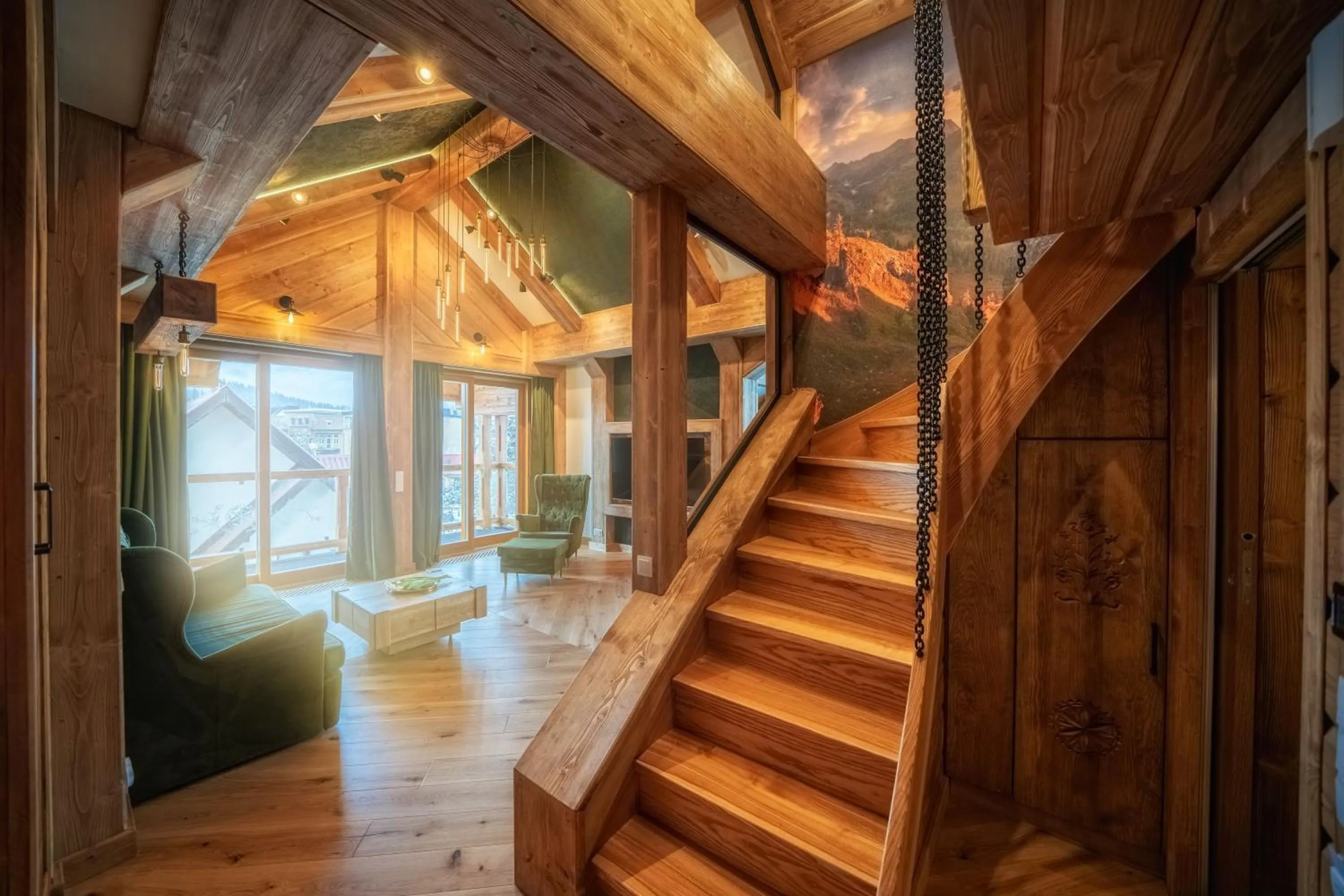 Balcony/Terrace in Mountain Shelter Apartments