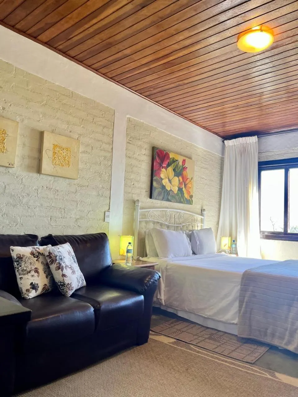 Bedroom, Bed in Pousada VillaSerrana