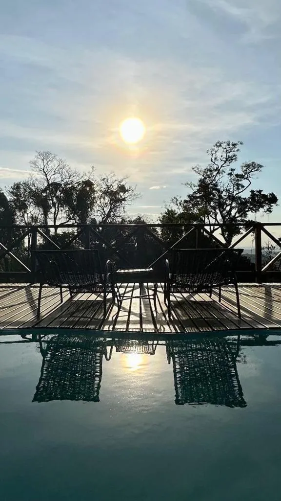 Swimming pool in Pousada VillaSerrana
