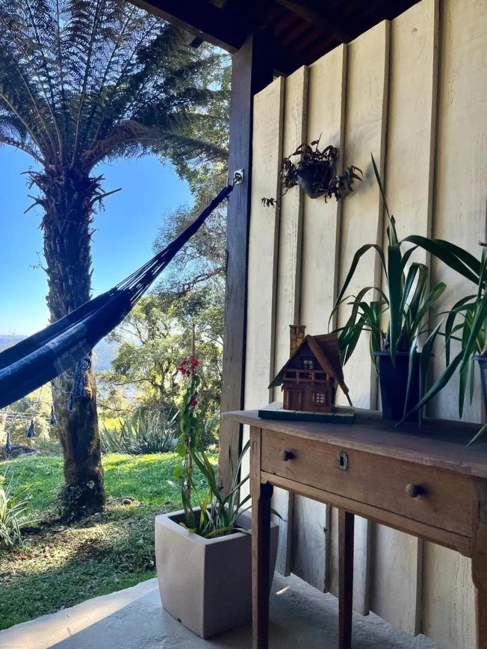 Patio in Pousada VillaSerrana
