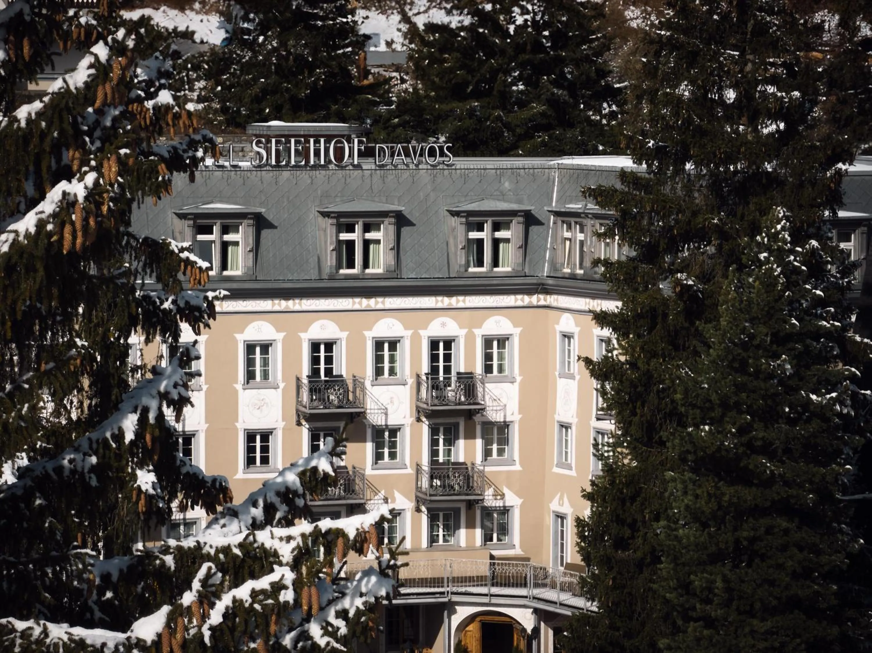 Property building in Hotel Seehof Davos