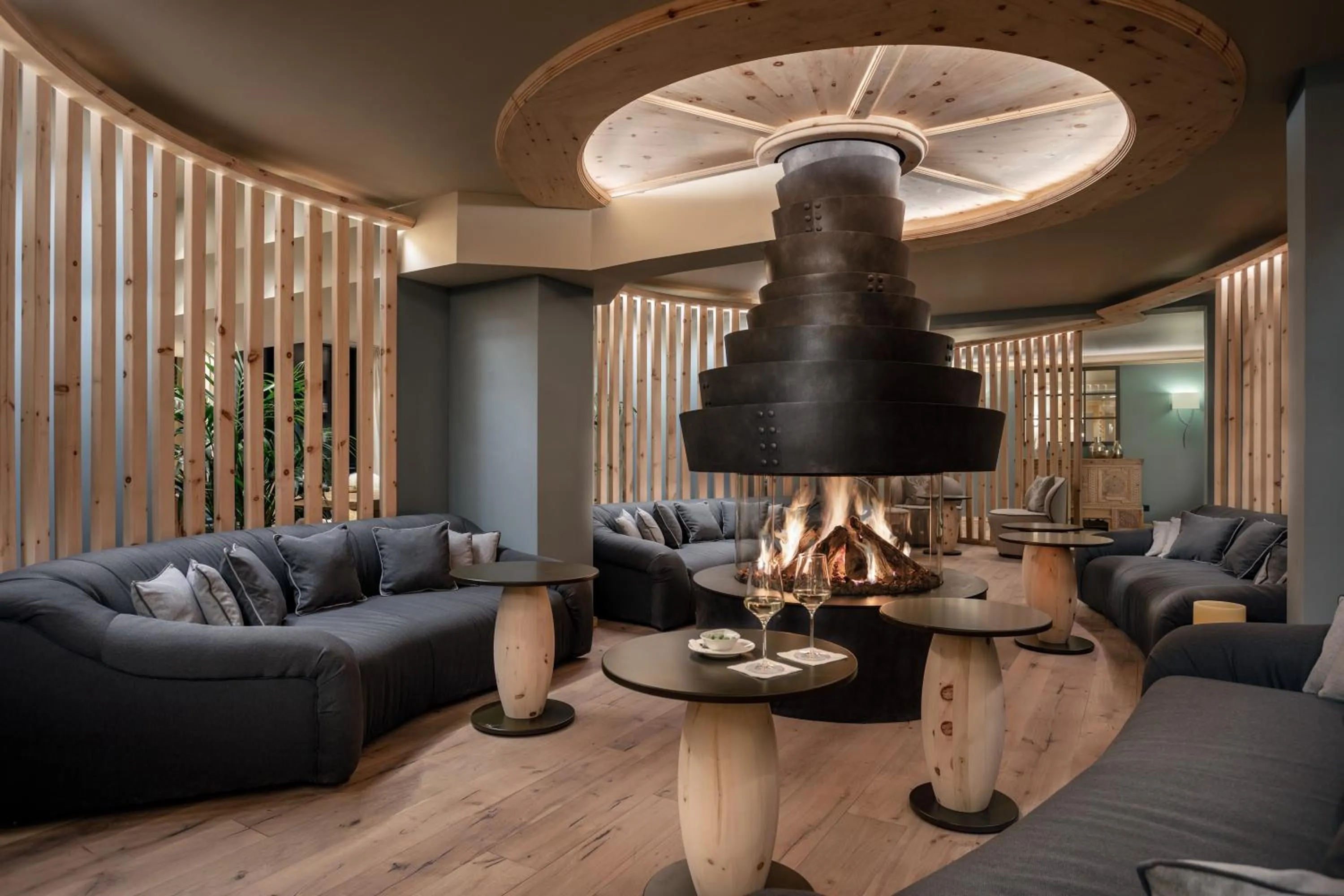Seating area in Hotel Seehof Davos