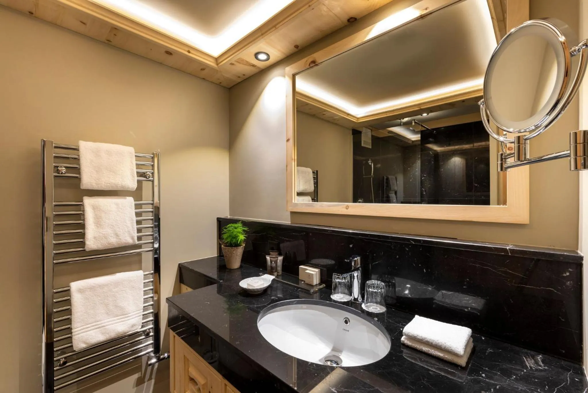 Bathroom in Hotel Seehof Davos