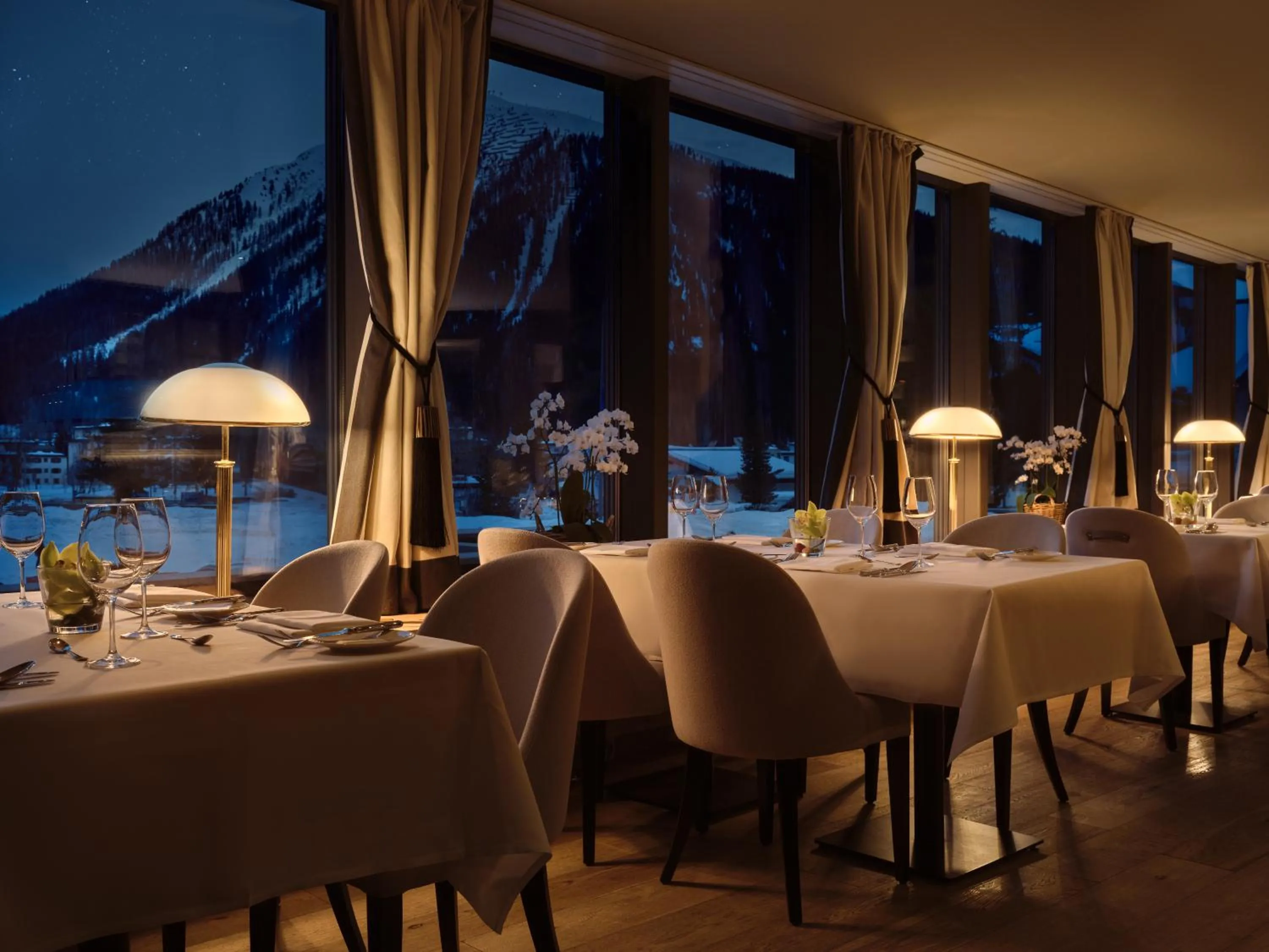 Restaurant/places to eat in Hotel Seehof Davos