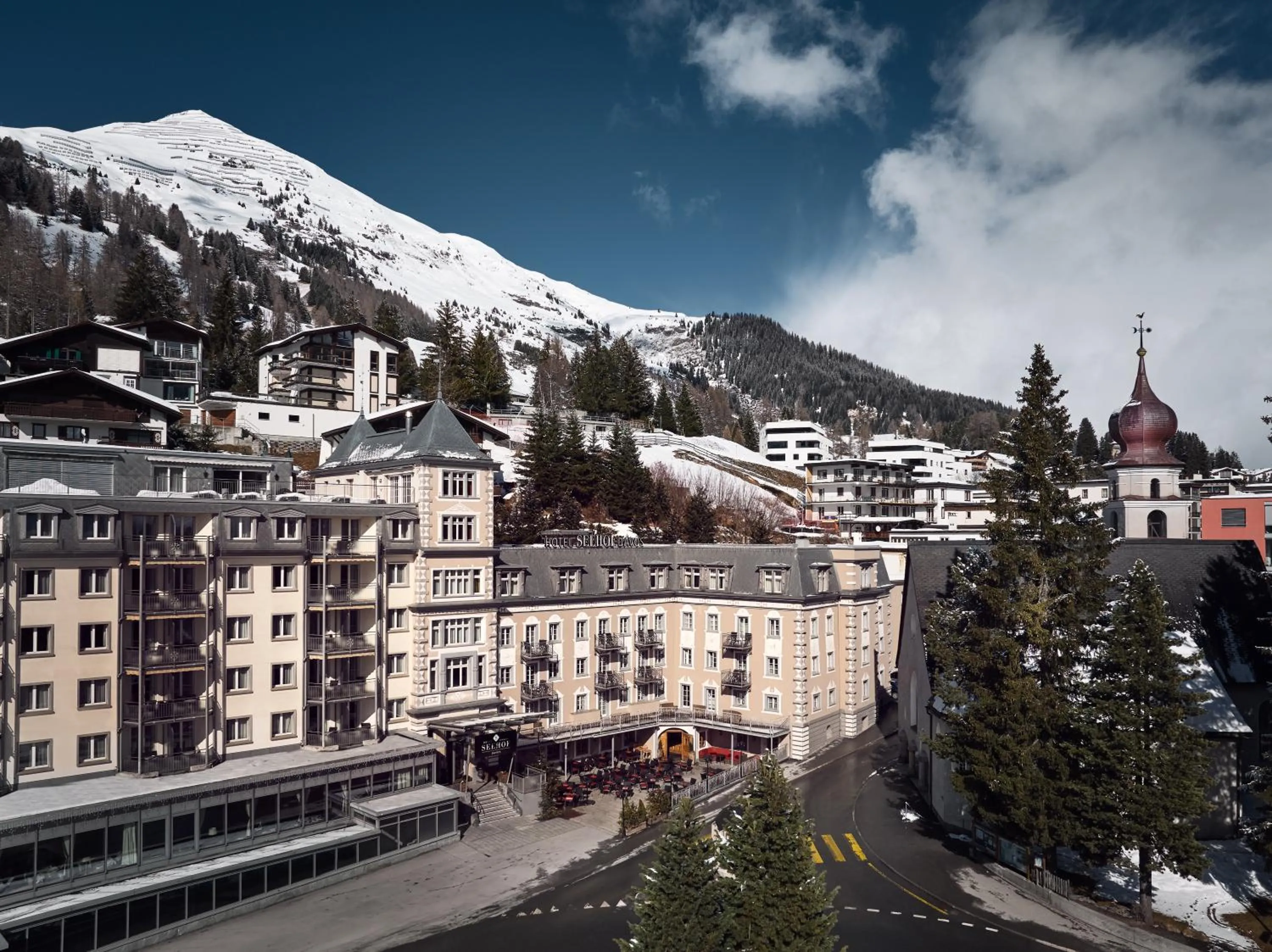 Property building in Hotel Seehof Davos