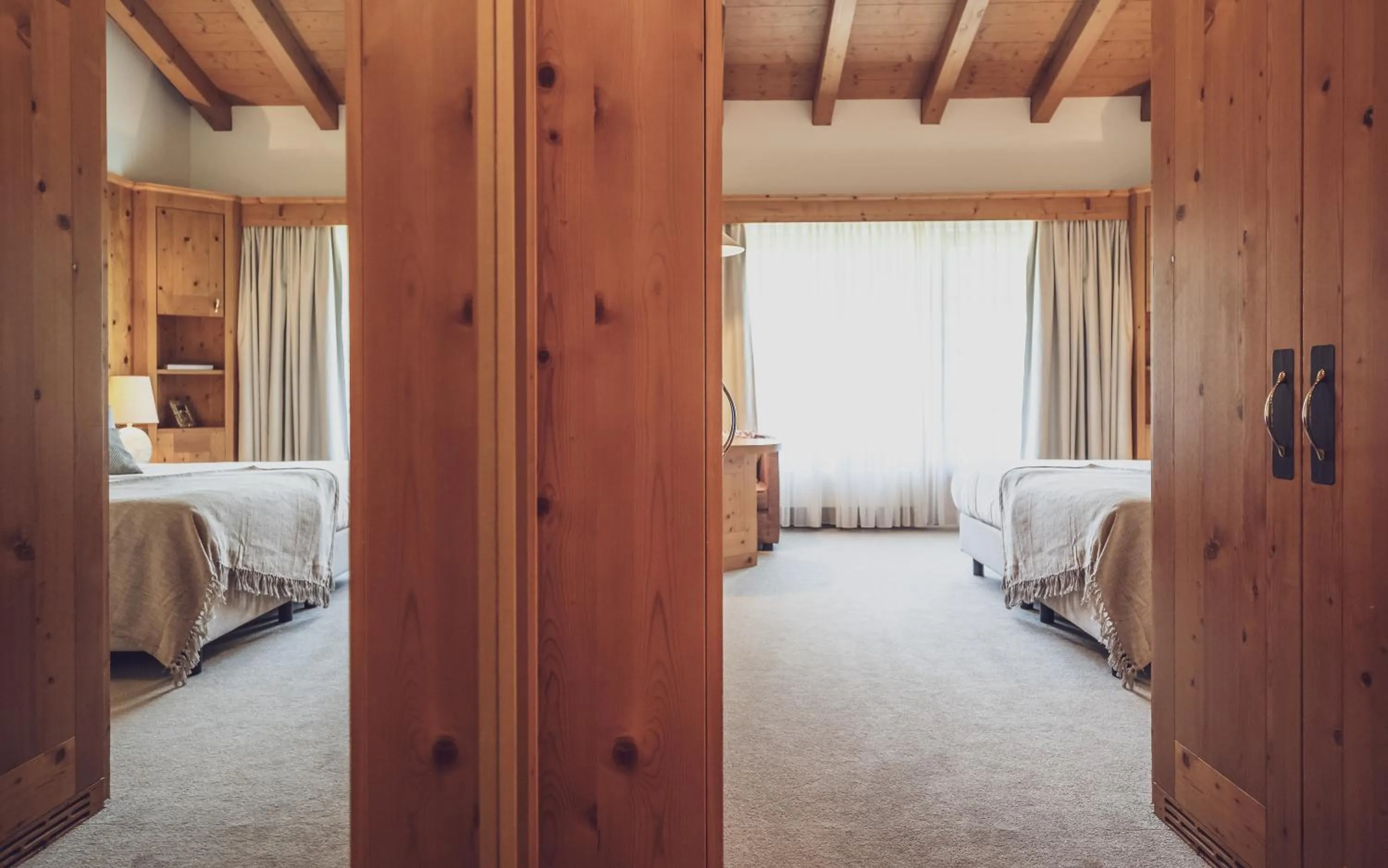 Photo of the whole room, Bed in Hotel Waldhuus