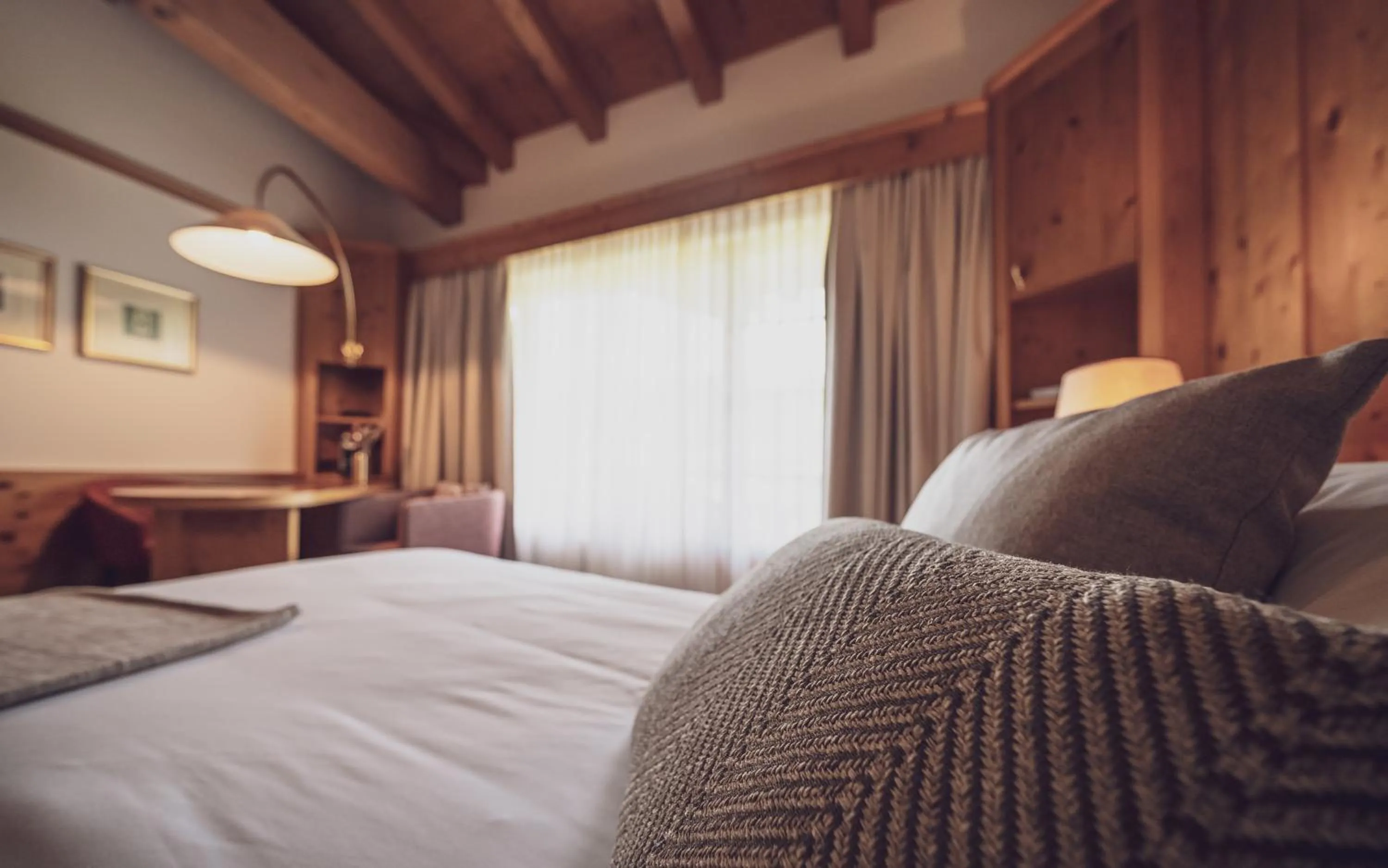 Photo of the whole room, Bed in Hotel Waldhuus
