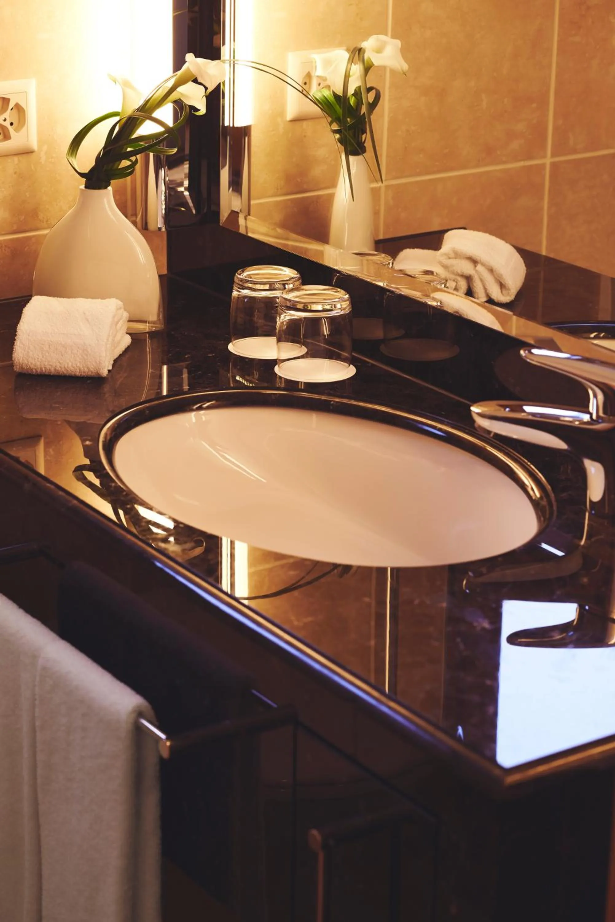 Bathroom in Hotel Waldhuus