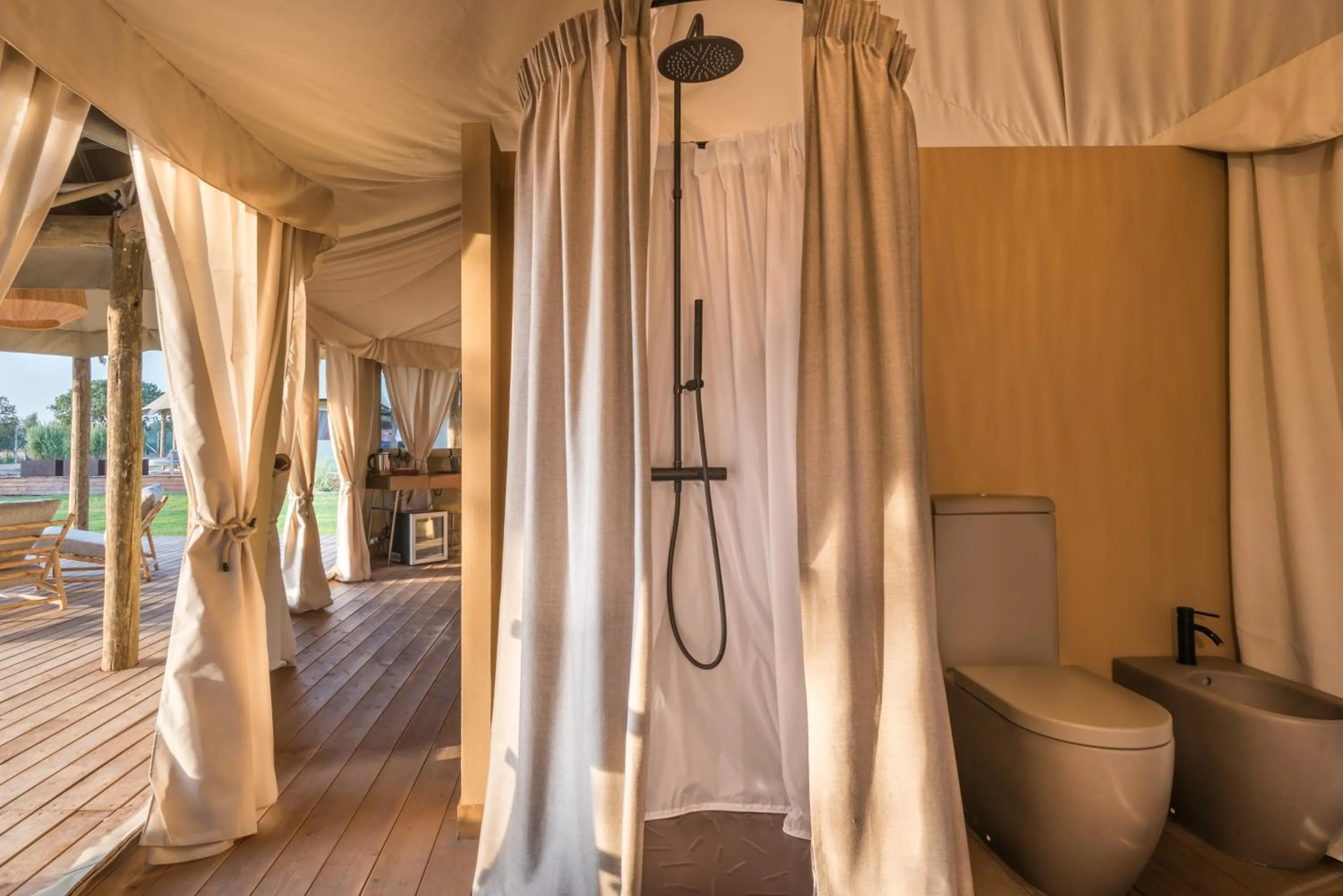 Bathroom in Terme di Vulci Glamping & Spa