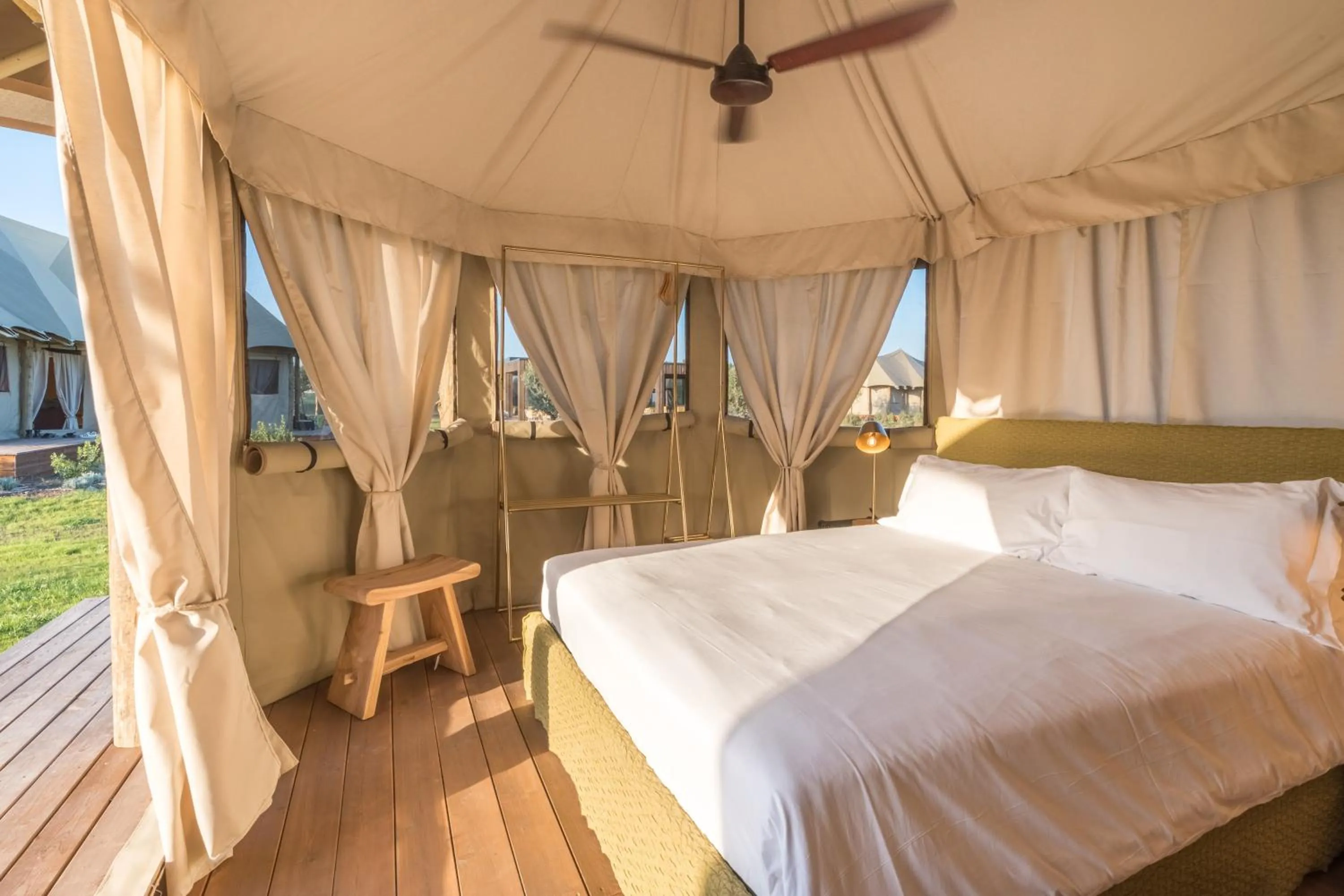 Bedroom, Bed in Terme di Vulci Glamping & Spa