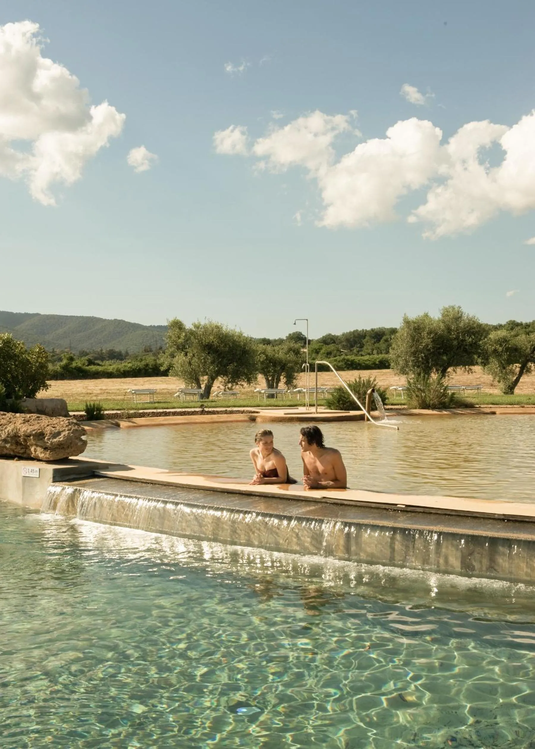 Hot Spring Bath in Terme di Vulci Glamping & Spa