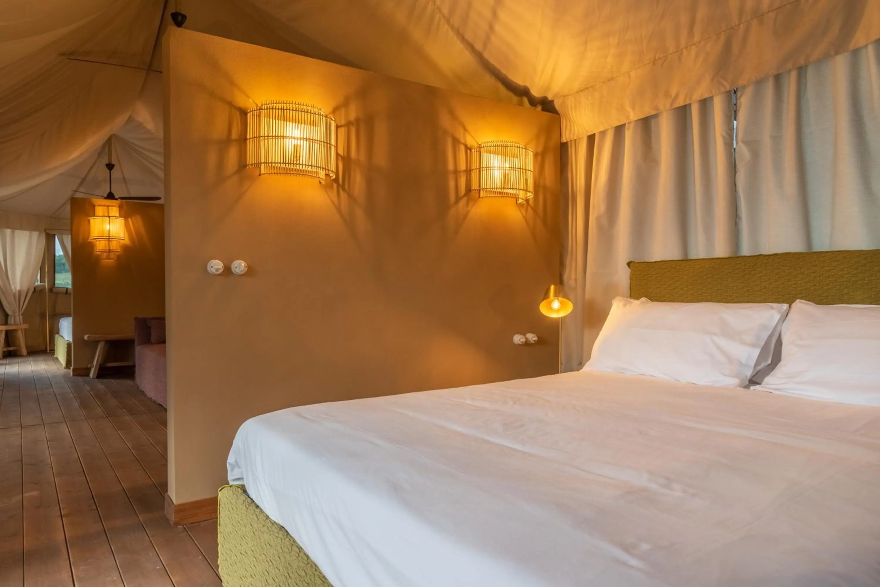 Bedroom, Bed in Terme di Vulci Glamping & Spa