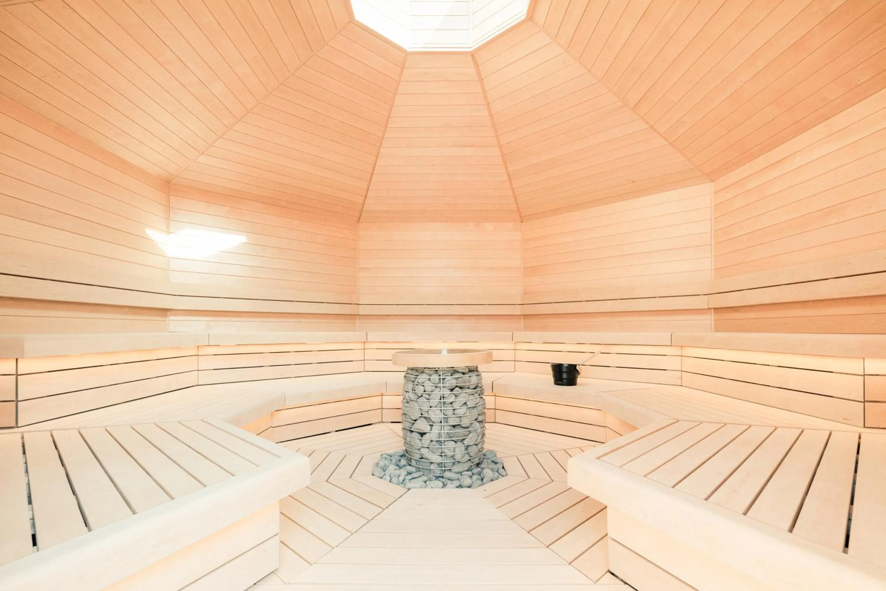Sauna in Terme di Vulci Glamping & Spa