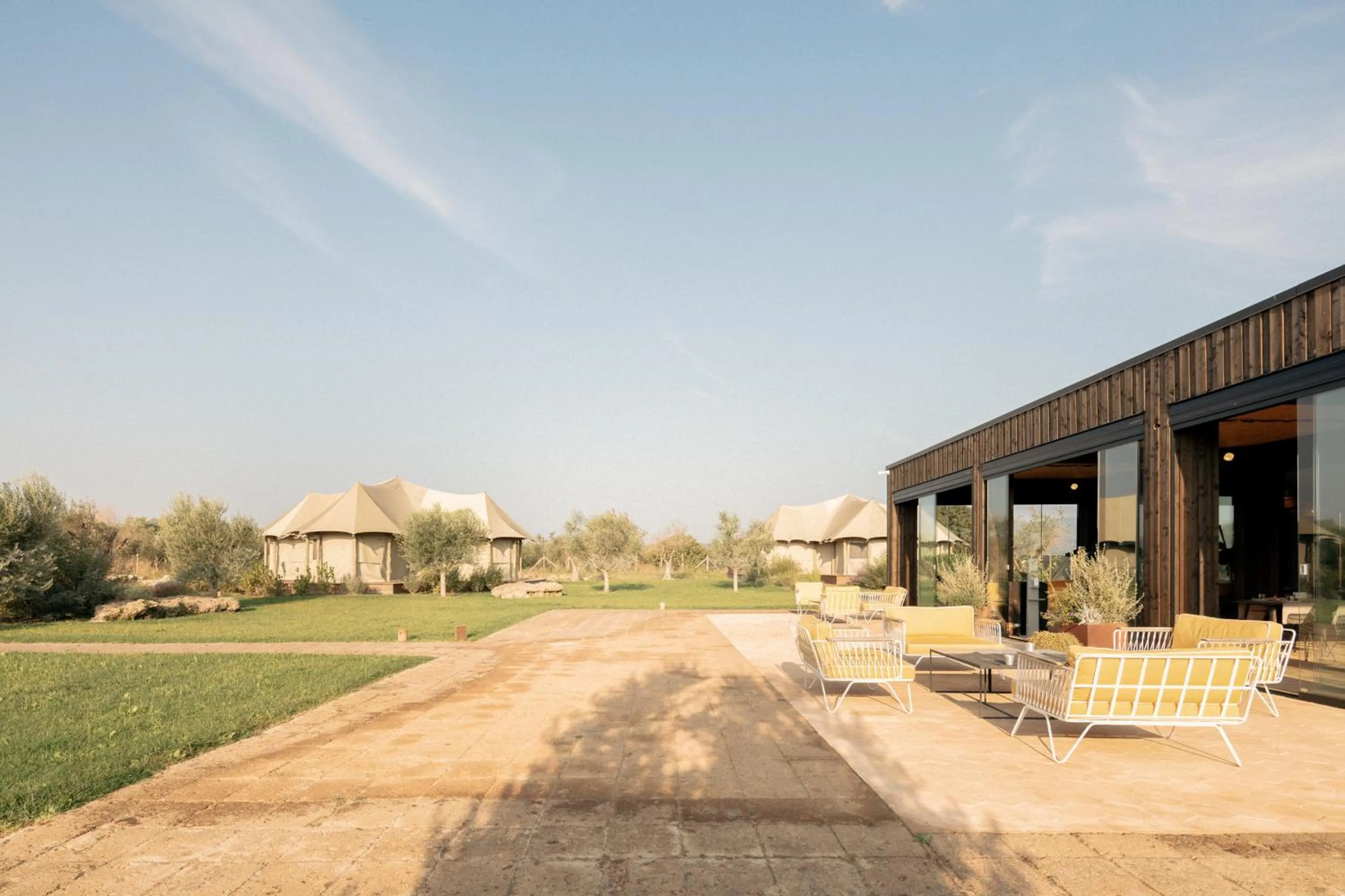 Restaurant/places to eat in Terme di Vulci Glamping & Spa