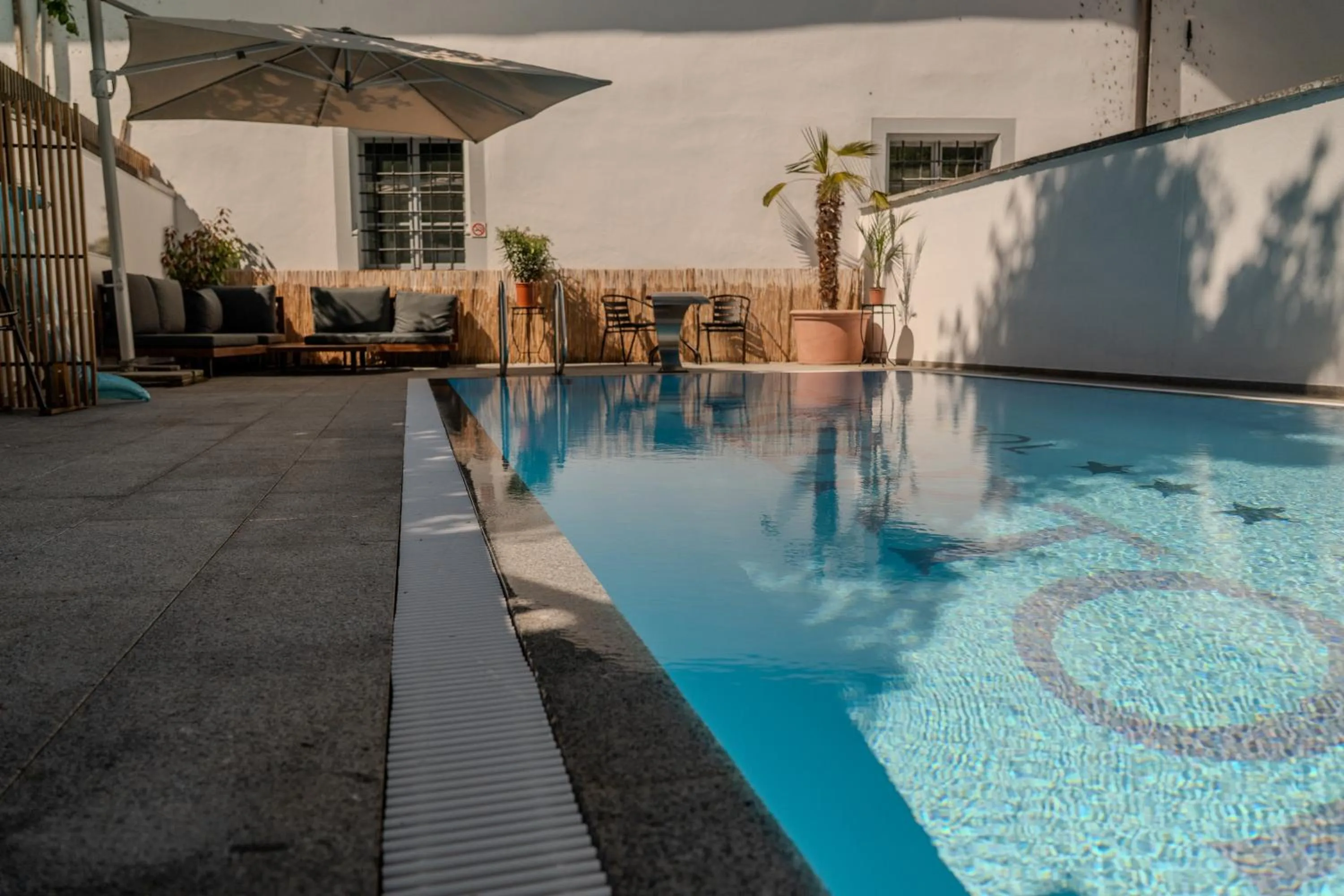 Swimming pool in Hotel Baslertor