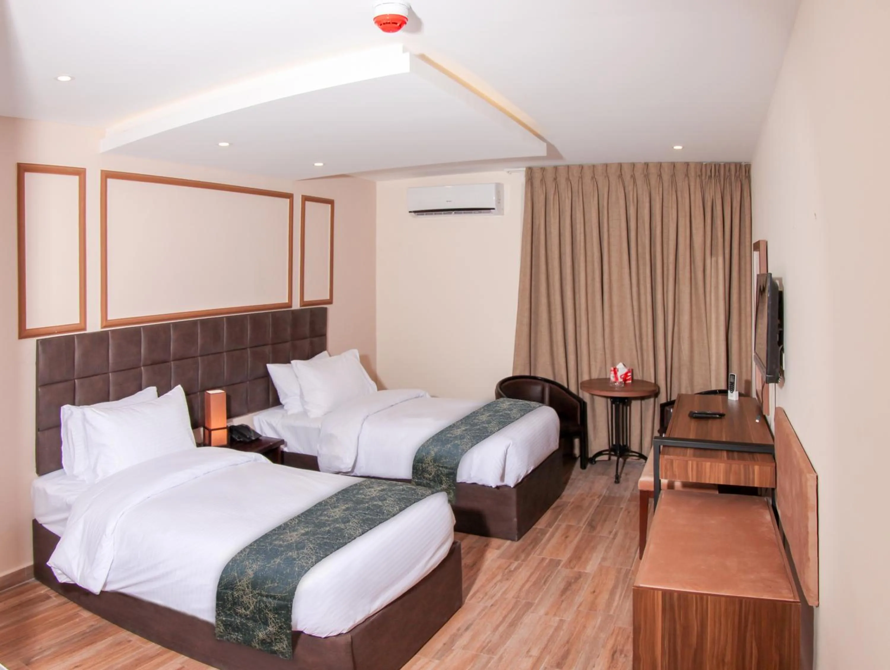 Photo of the whole room, Bed in Post Boutique Hotel Amman