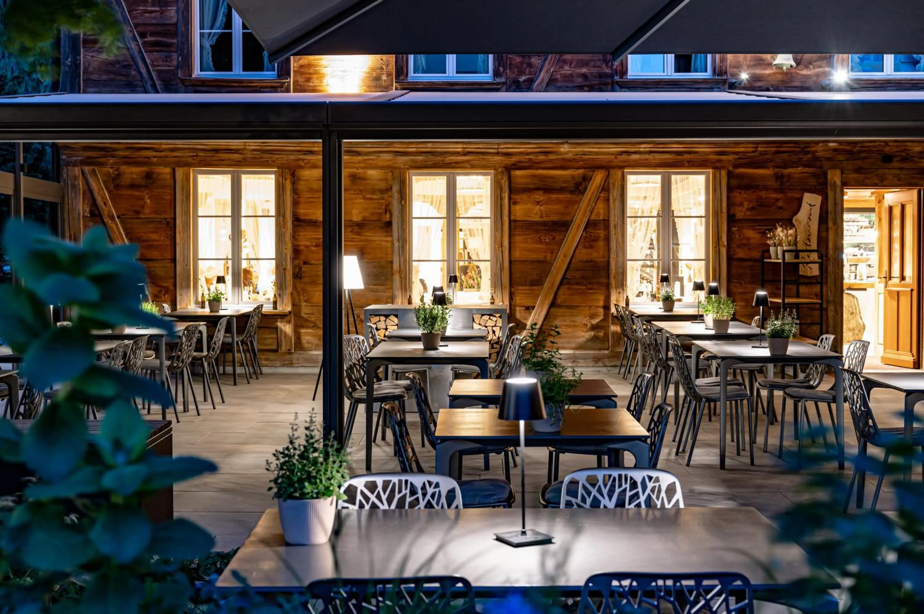 Balcony/Terrace in Hotel Kemmeriboden-Bad AG