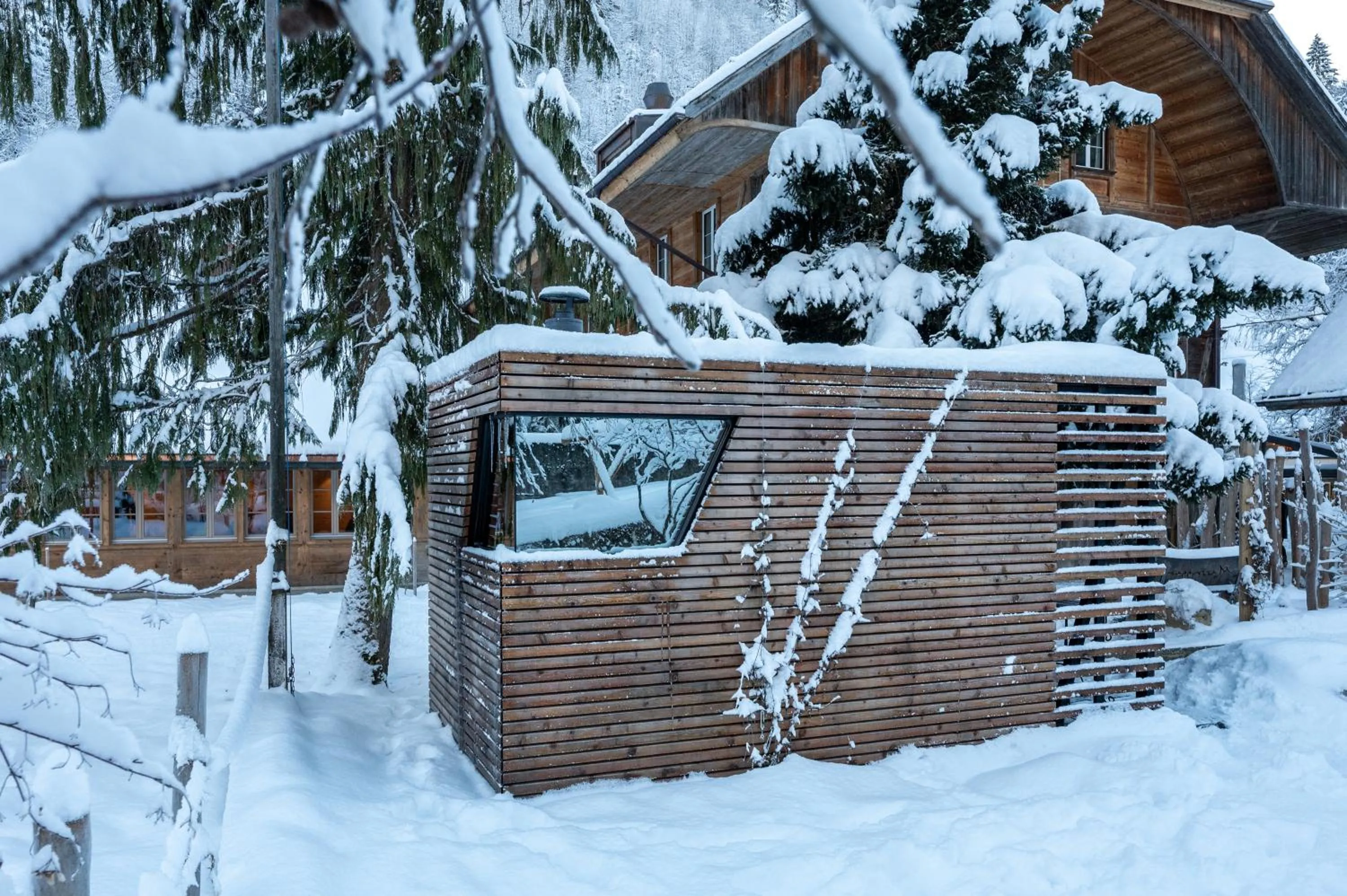 Garden in Hotel Kemmeriboden-Bad AG