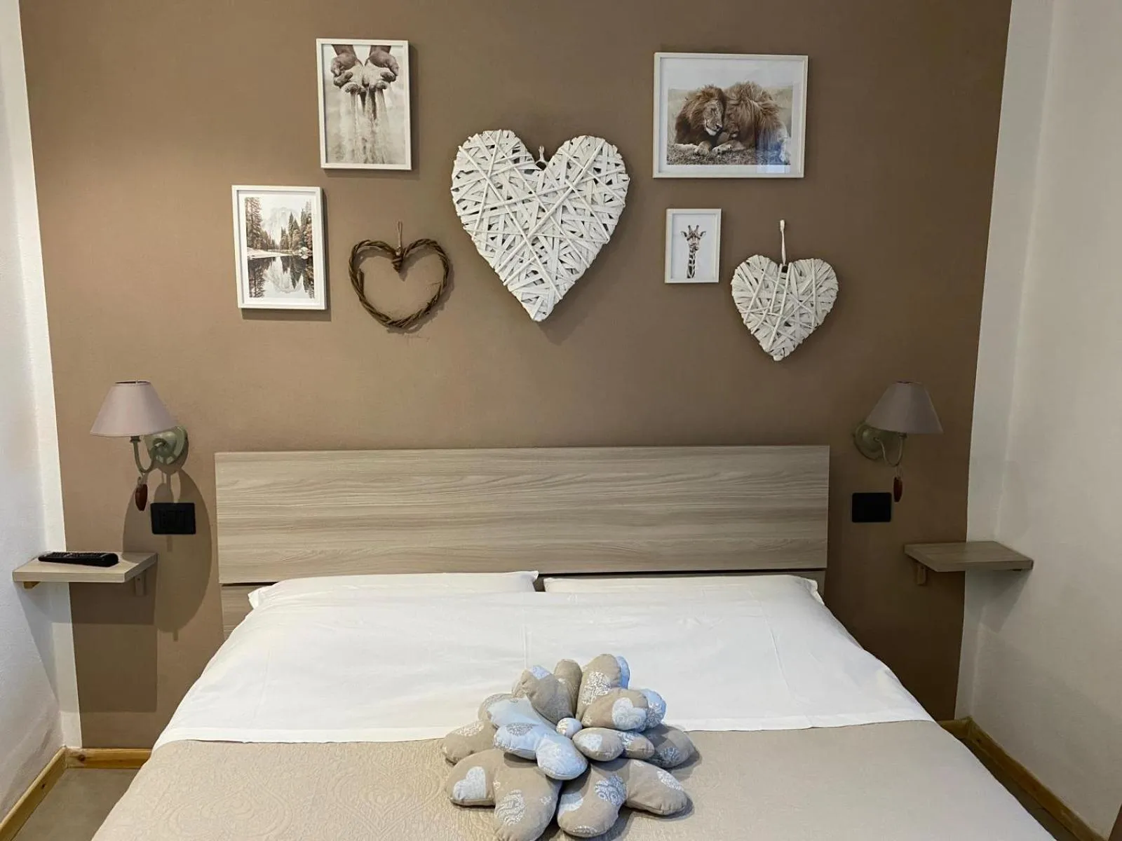 Bedroom, Bed in B&B La casa dei cuori